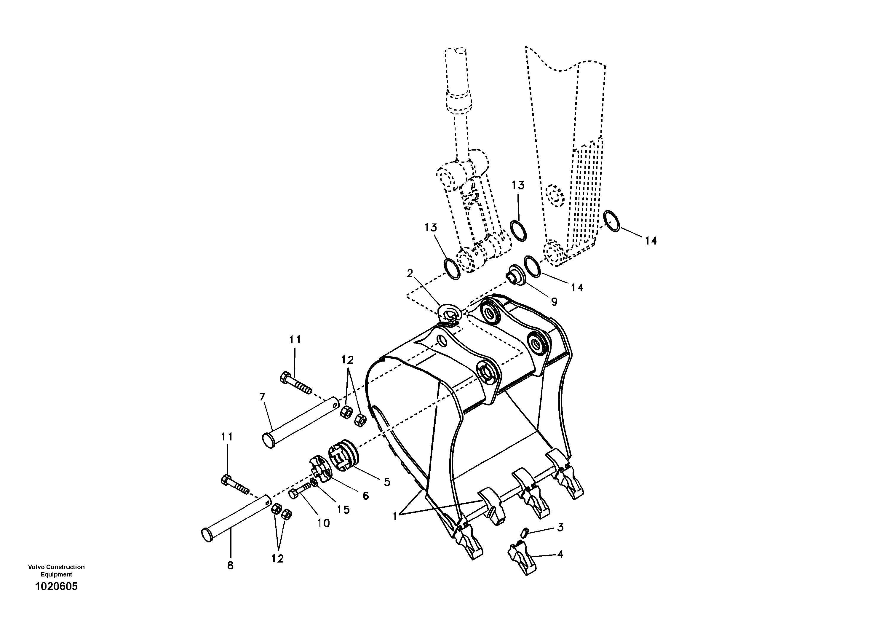 Hook VOE14525955 VOLVO