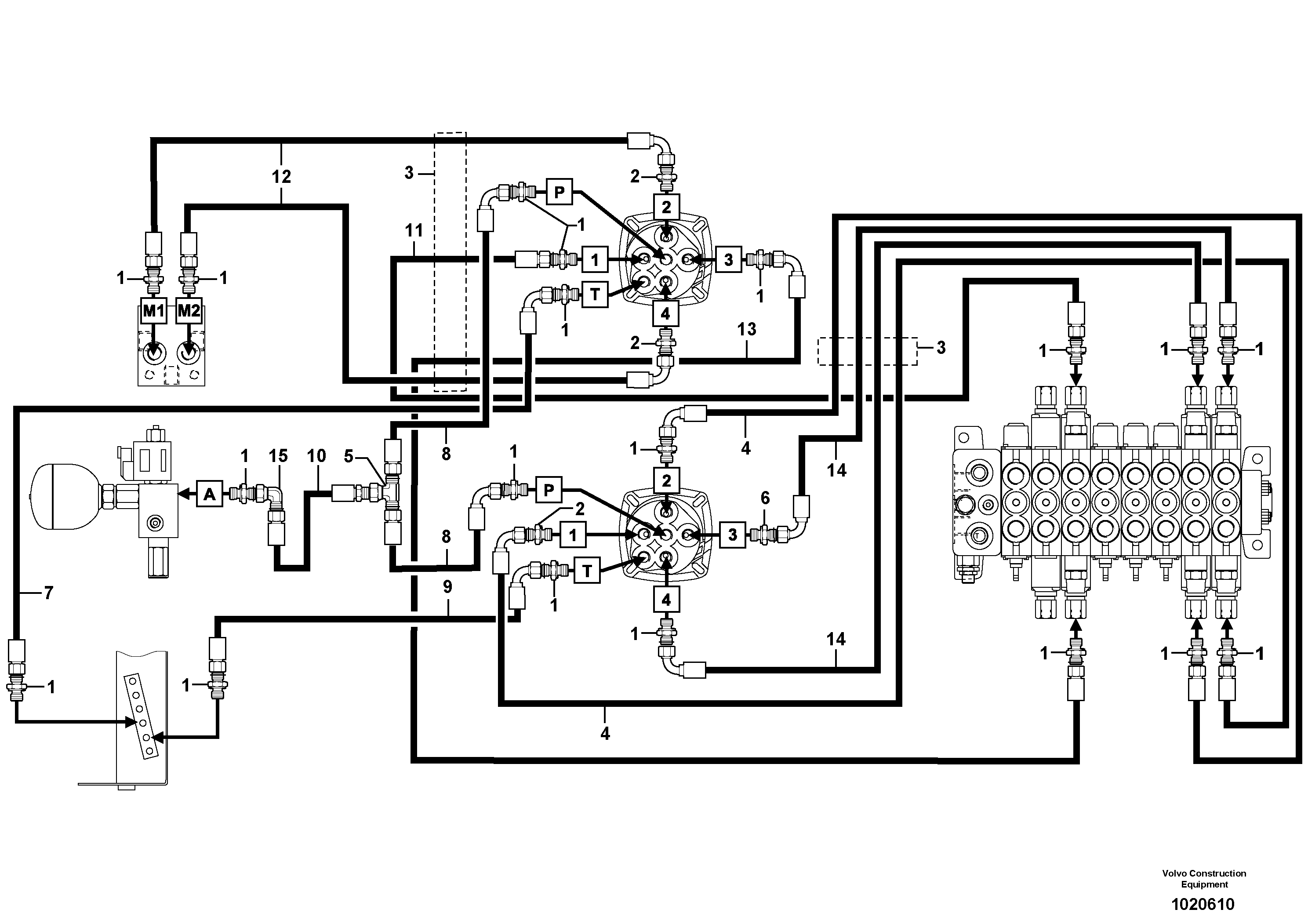 Timing gear casing VOE936972 VOLVO