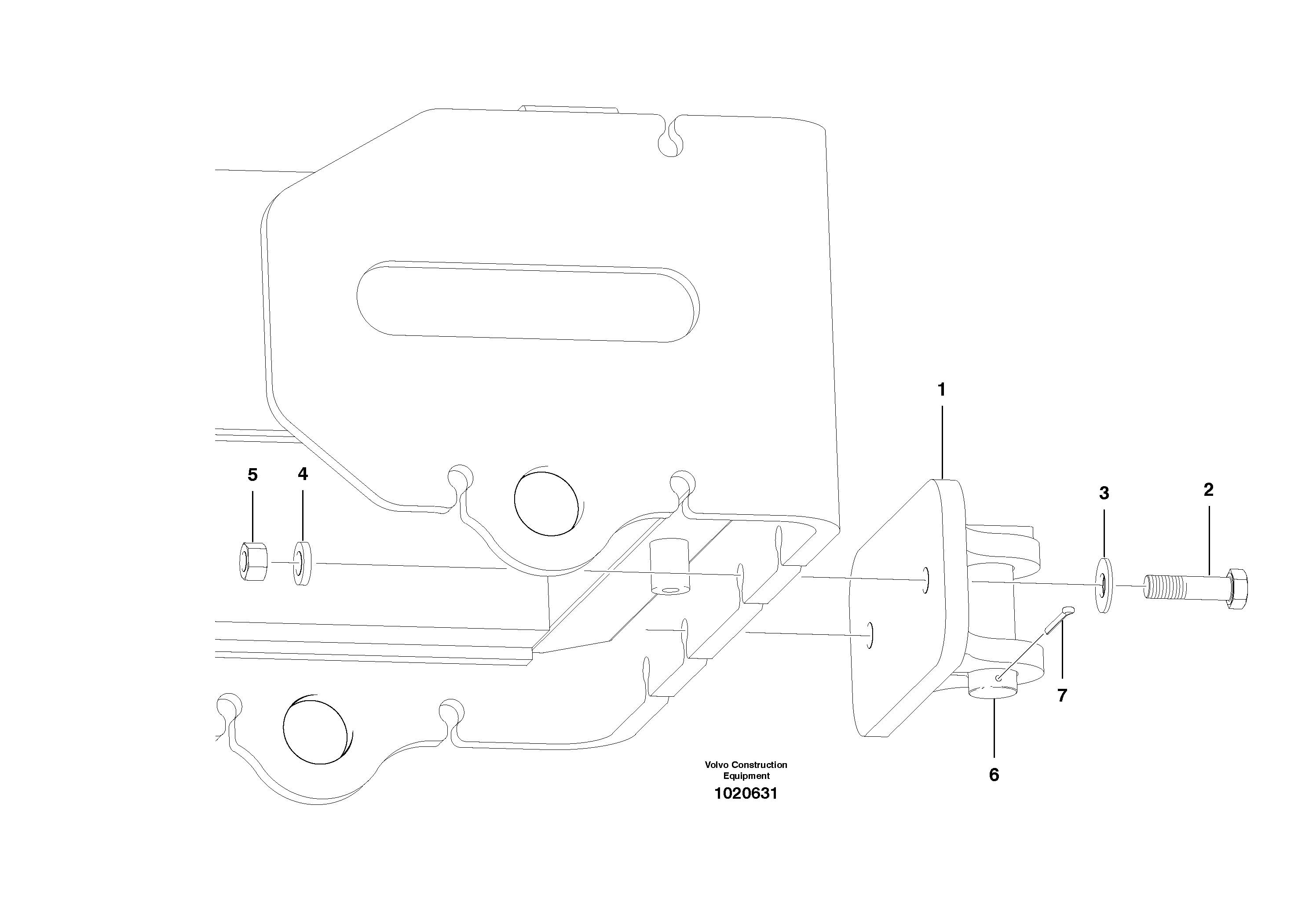 Towing Pin CH49844 VOLVO
