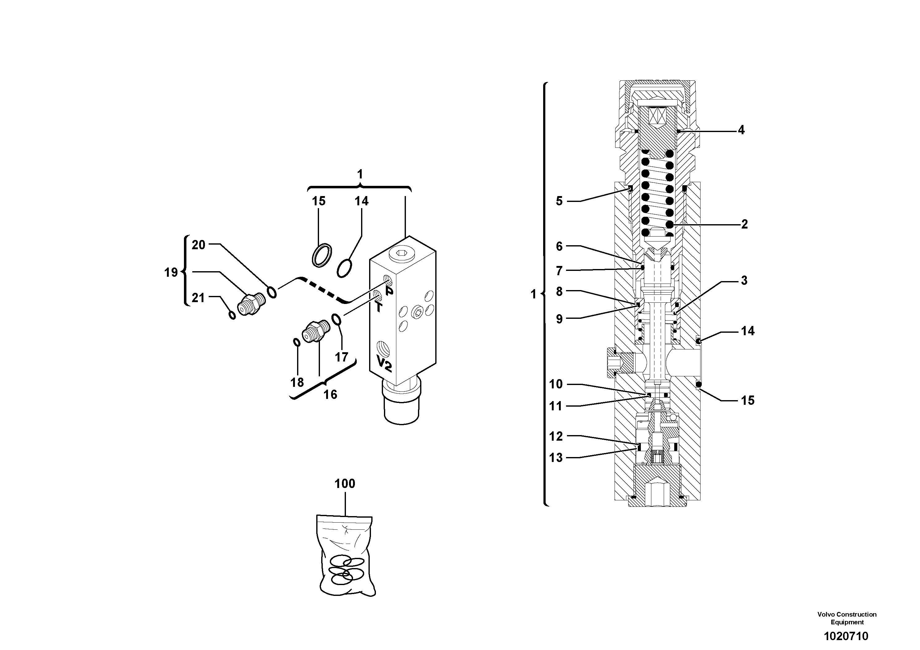 Pump VOE11807632 VOLVO