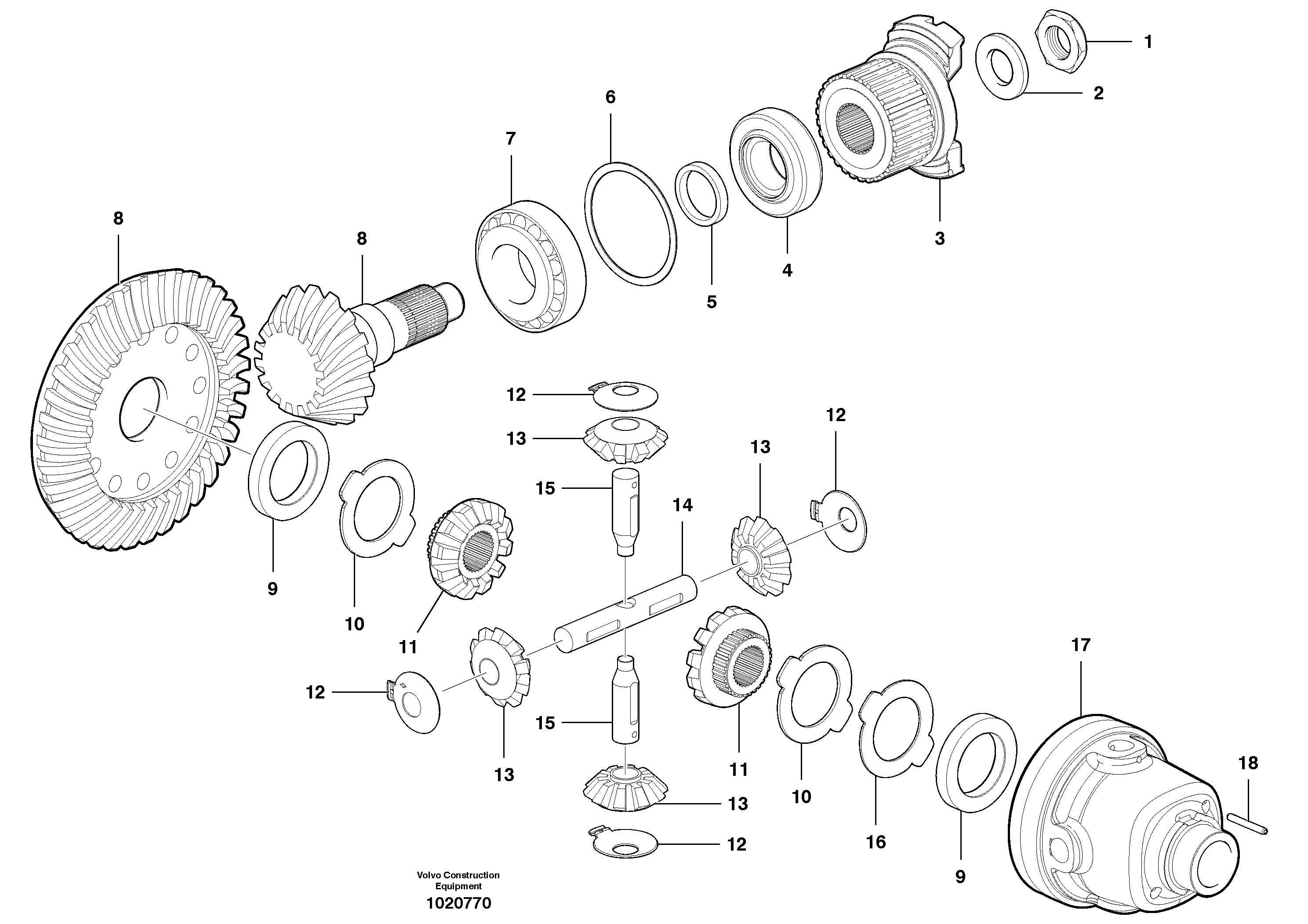 Dim Drawing VOE12743187 VOLVO