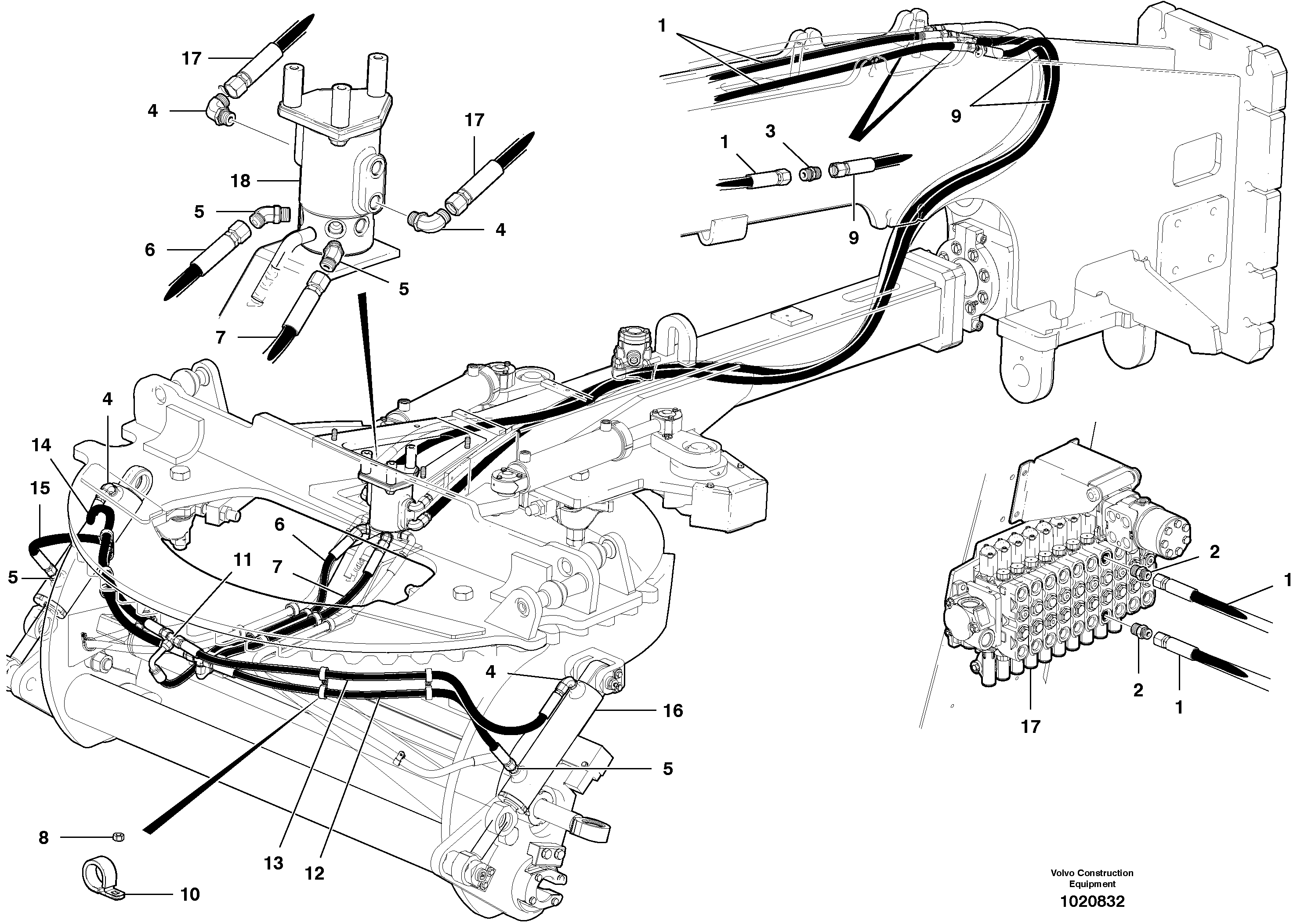 Timing gear casing VOE16233334 VOLVO