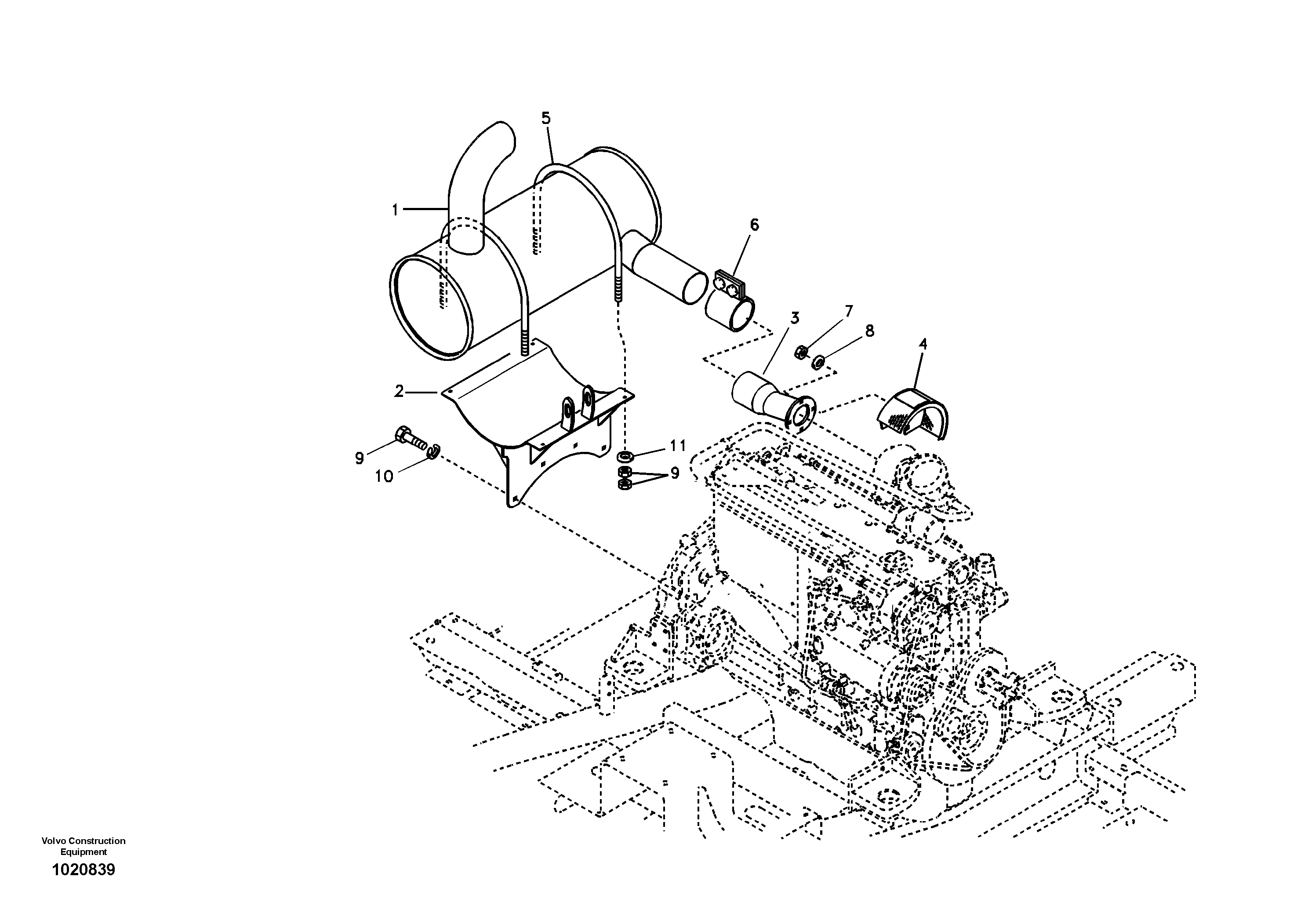 Screen VOE14545489 VOLVO
