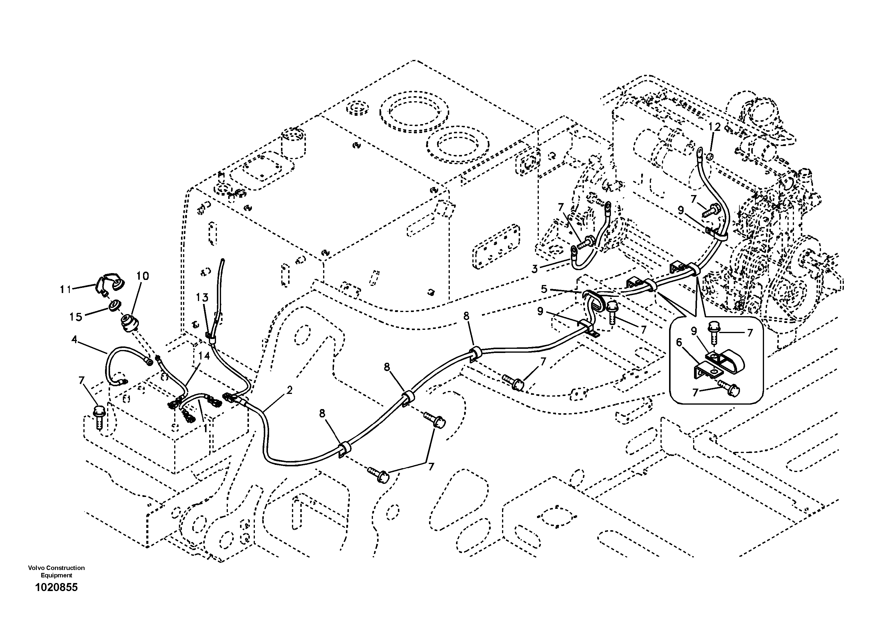 Brush Bearing VOE14533596 VOLVO