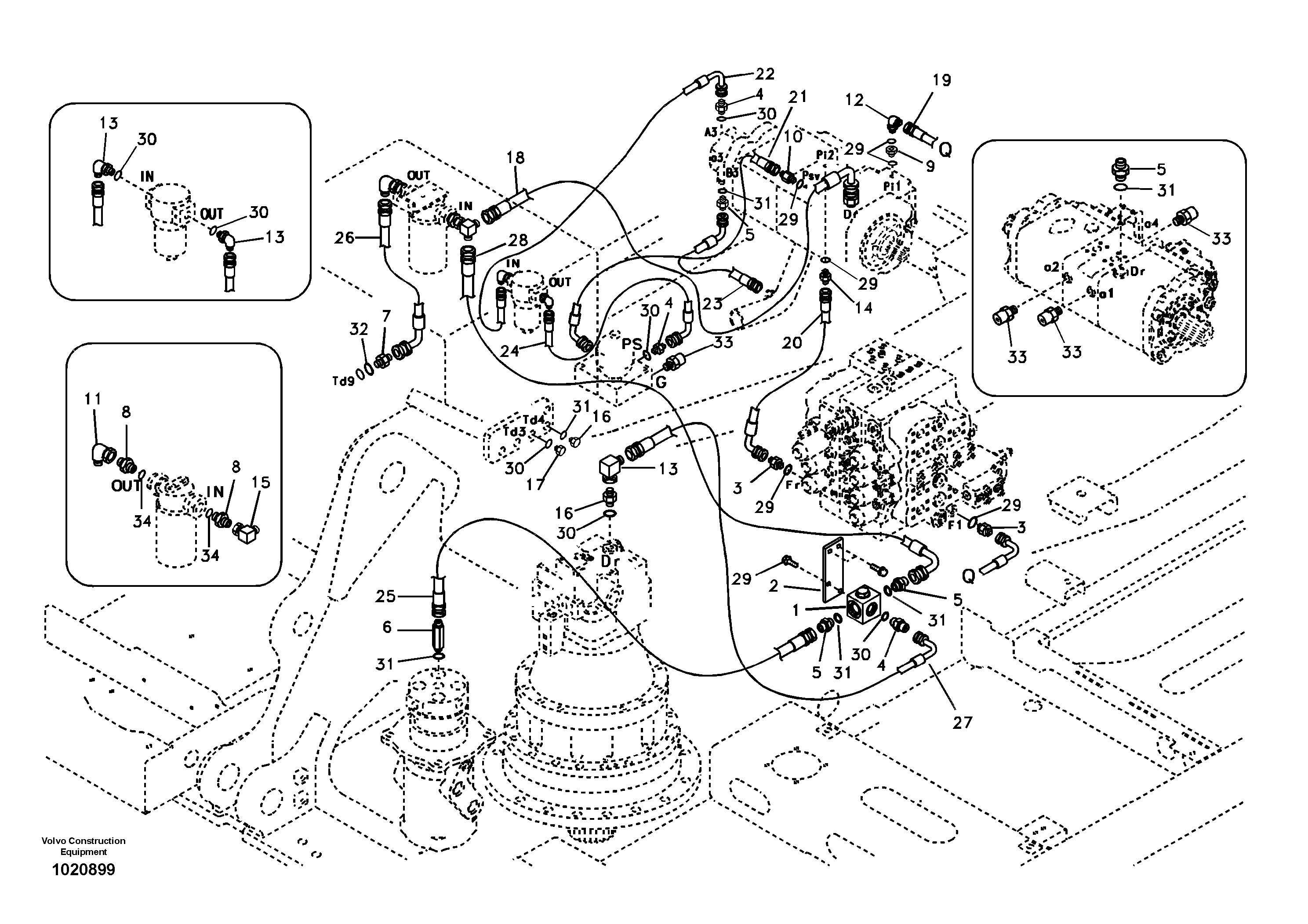 Rec.housing VOE14536610 VOLVO