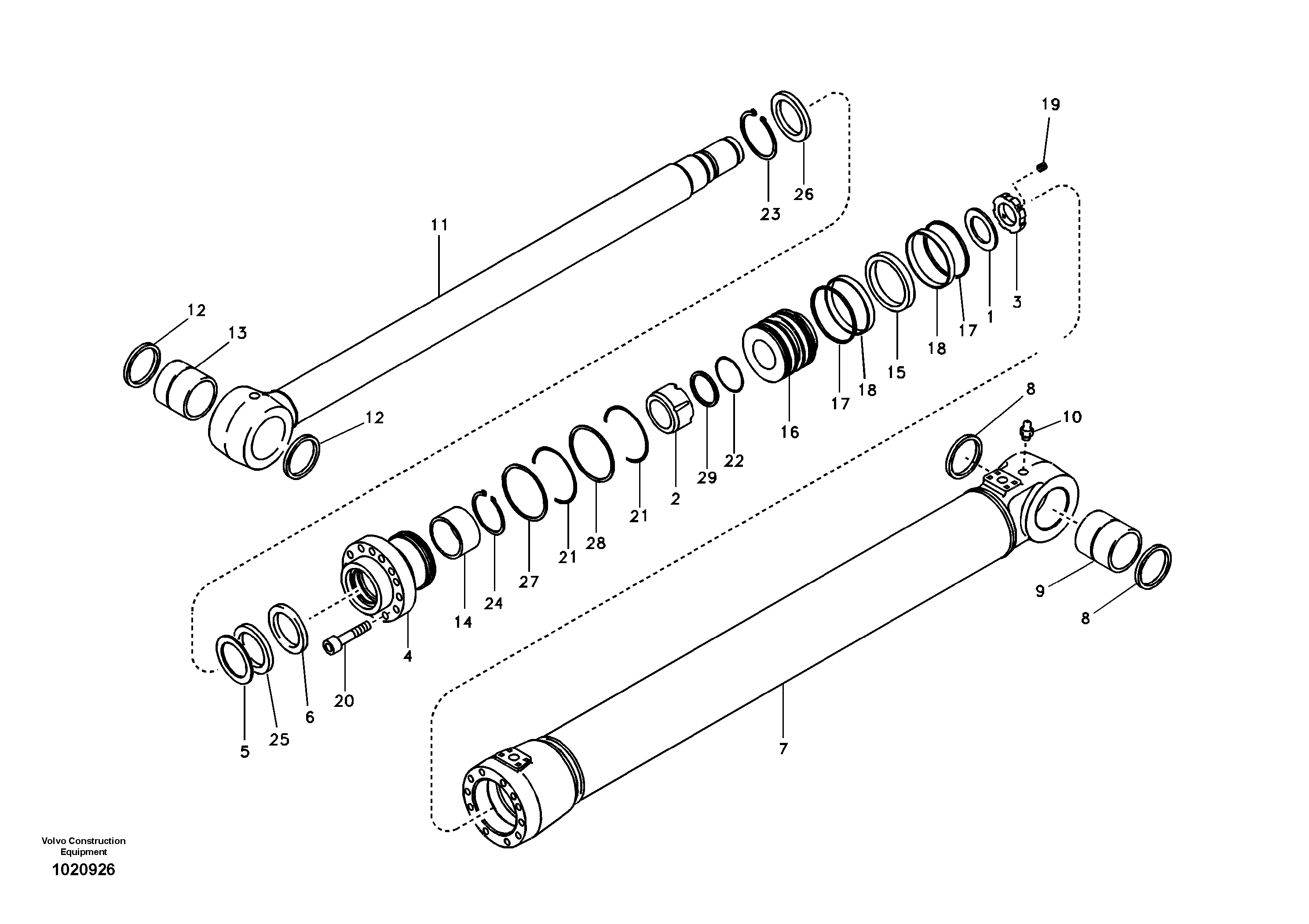 Rod VOE14533936 VOLVO