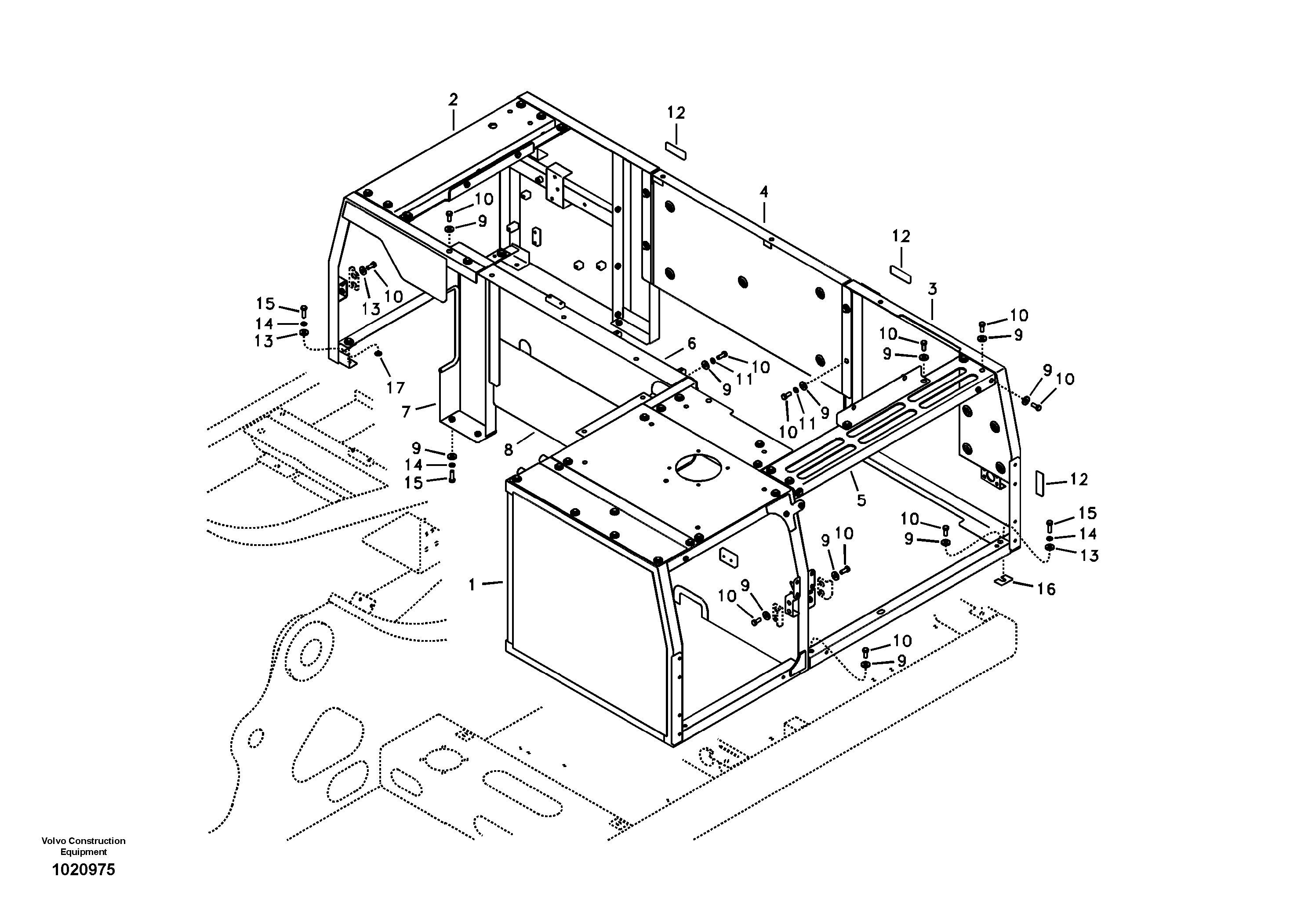 Frame VOE14548495 VOLVO