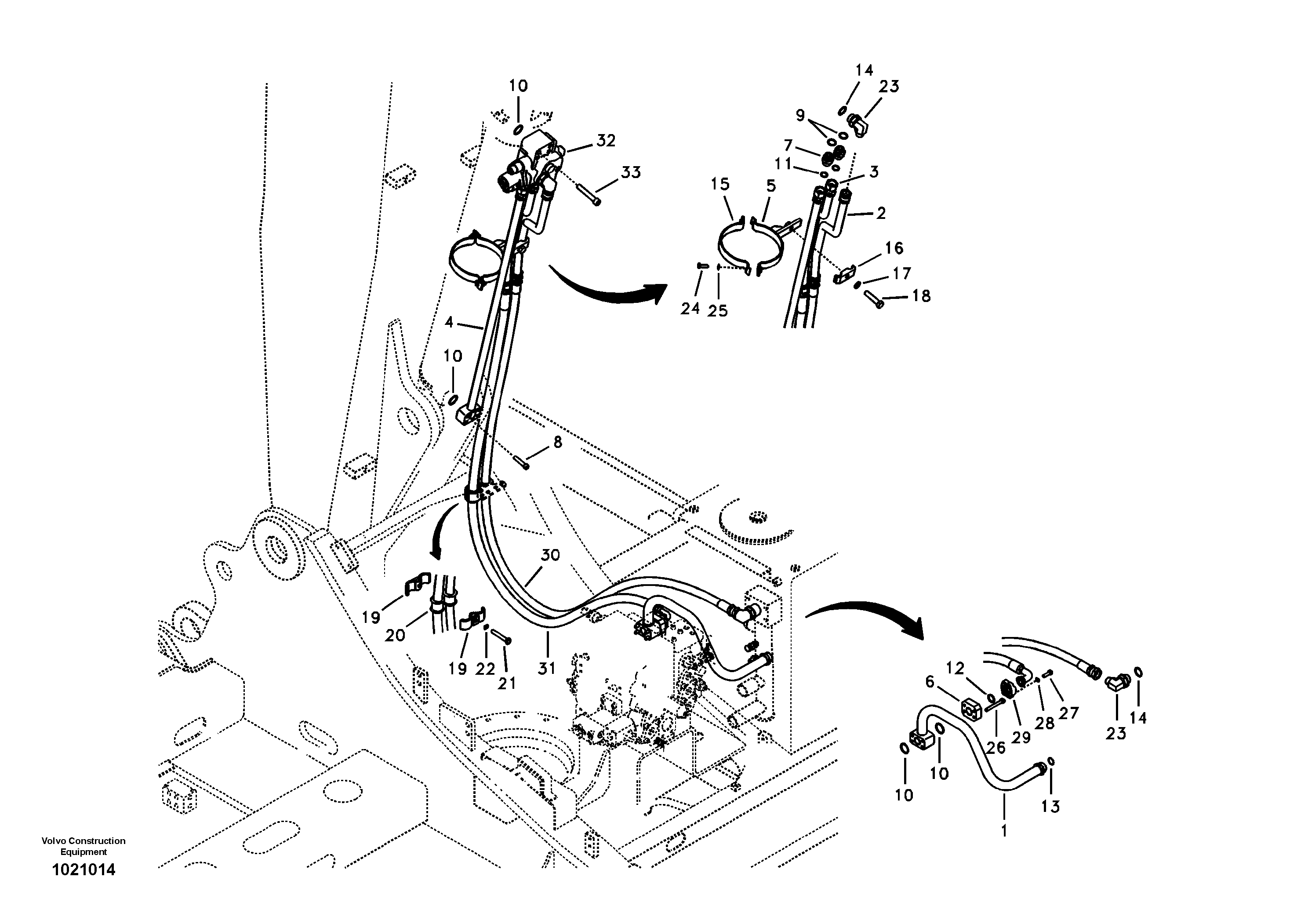Pipe VOE14541121 VOLVO
