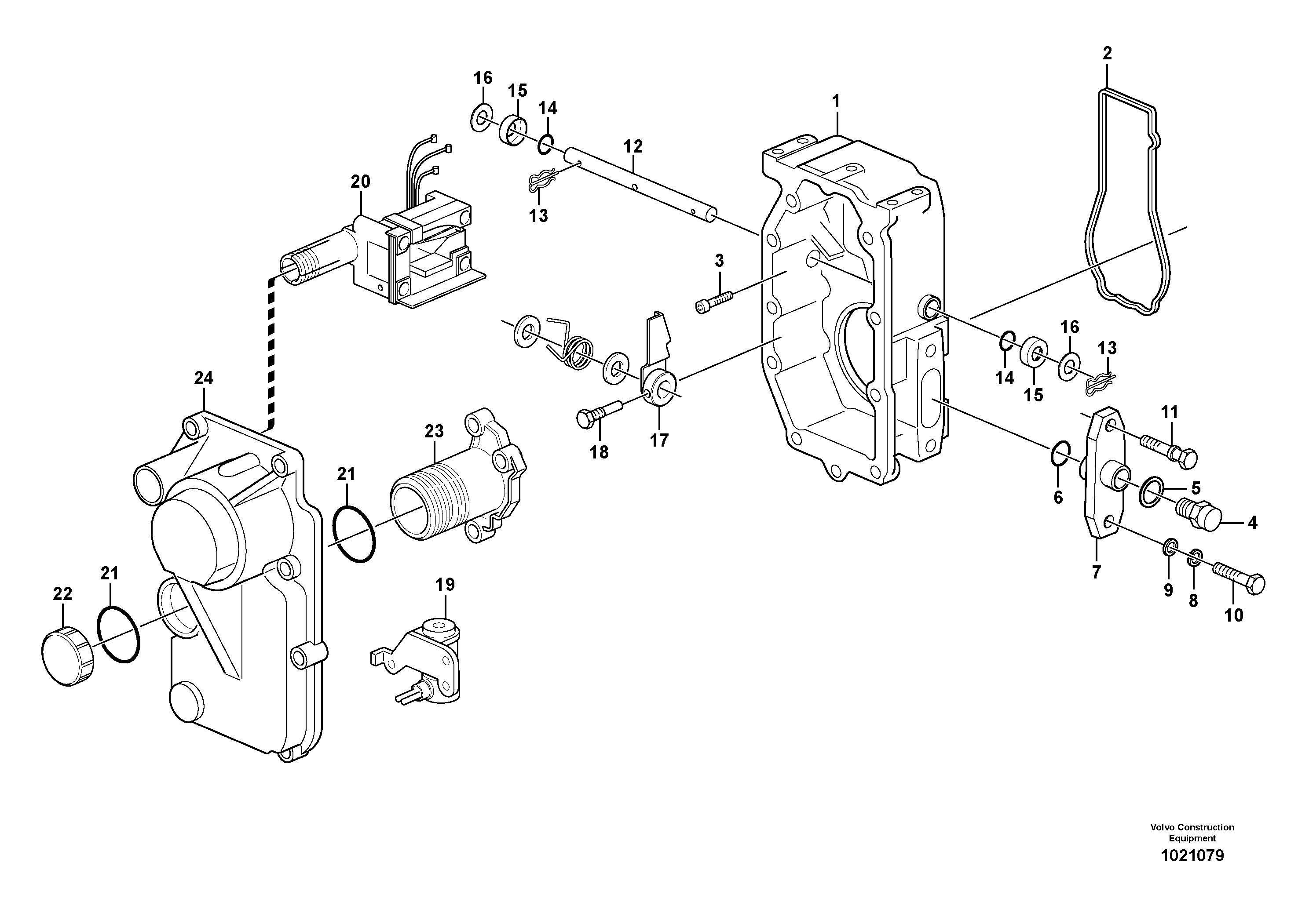 Lock Pin VOE244979 VOLVO