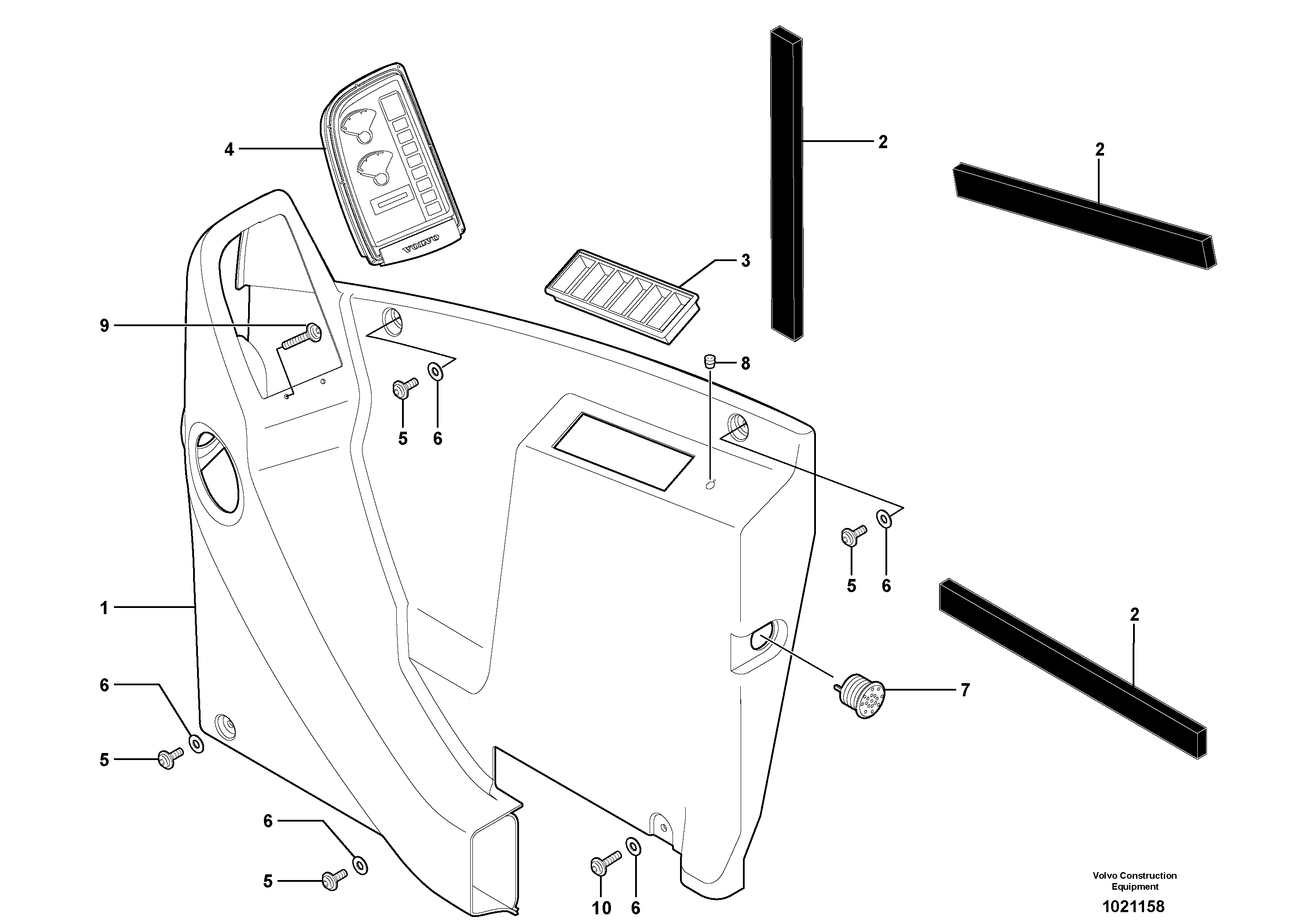 Monitor VOE11806643 VOLVO
