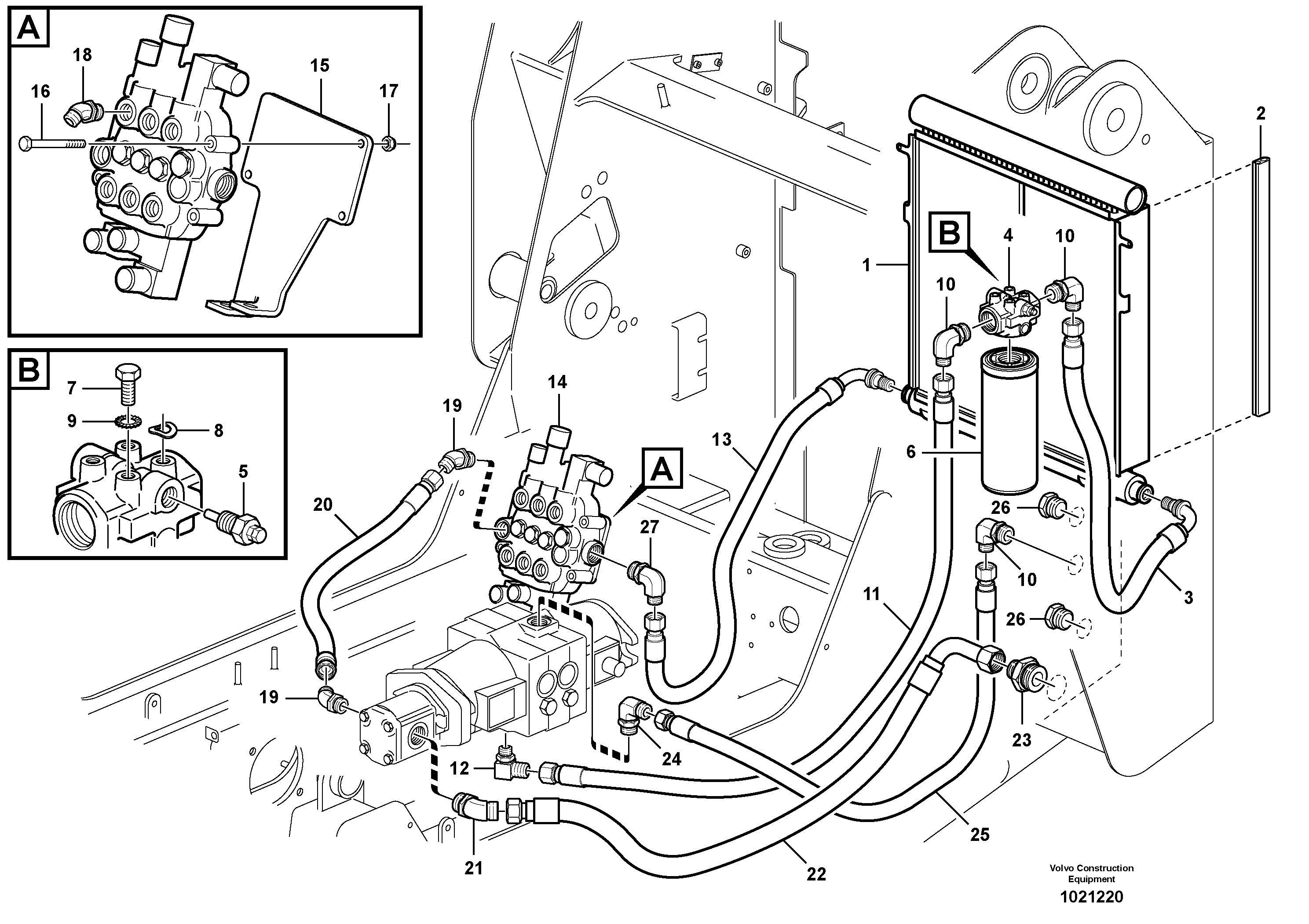 Lock Arm VOE11850864 VOLVO
