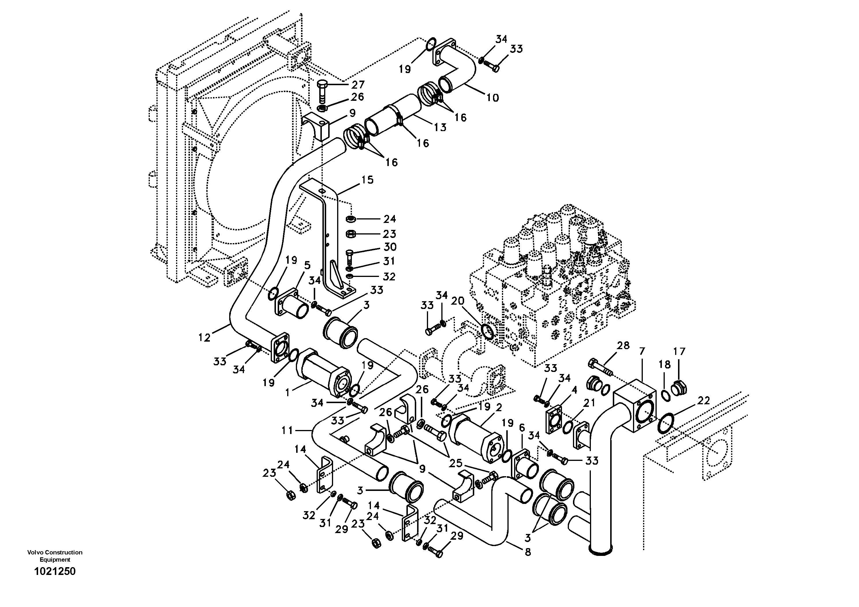 Press. lim. valve VOE14535932 VOLVO