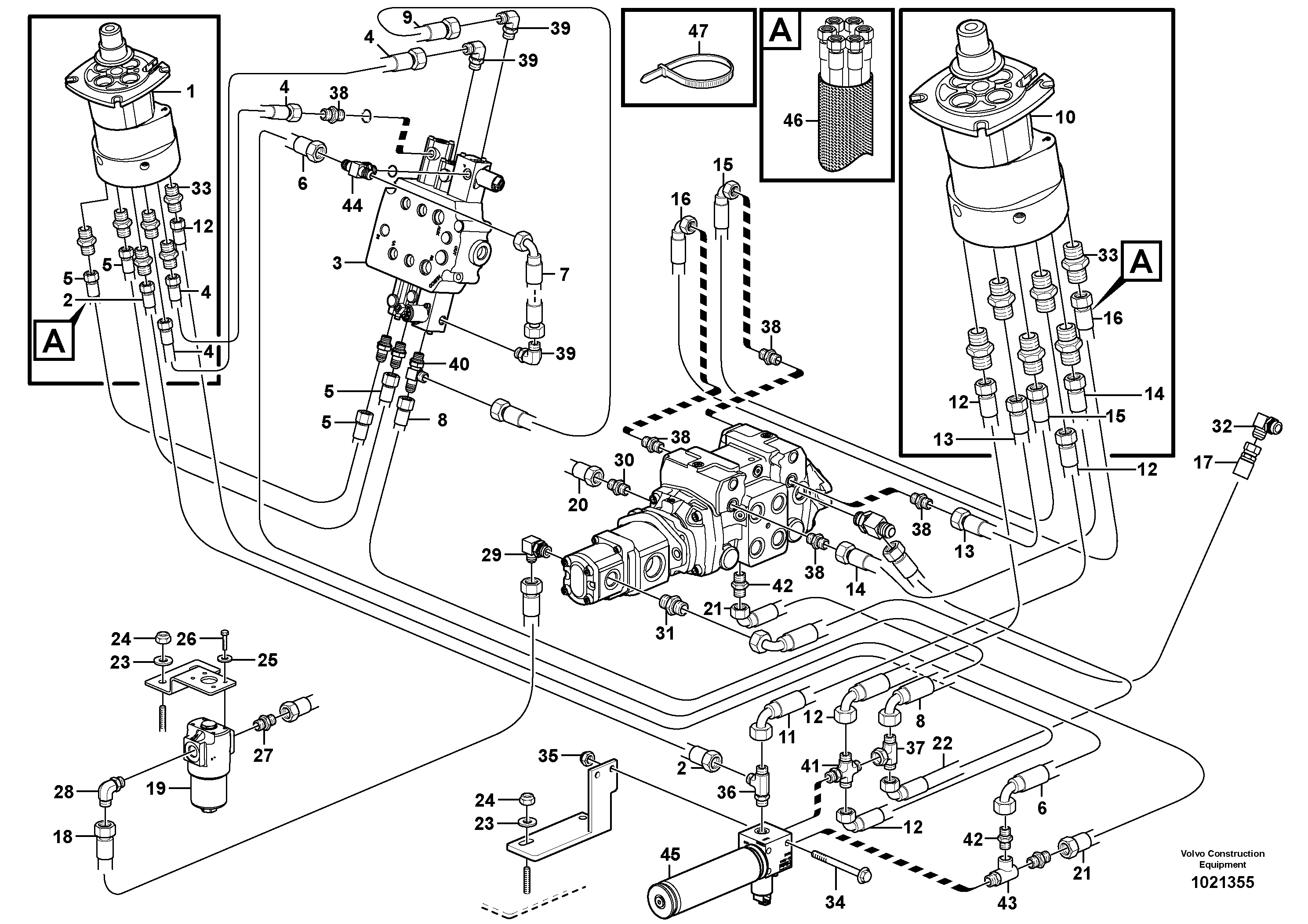 Bulkhead VOE11852409 VOLVO