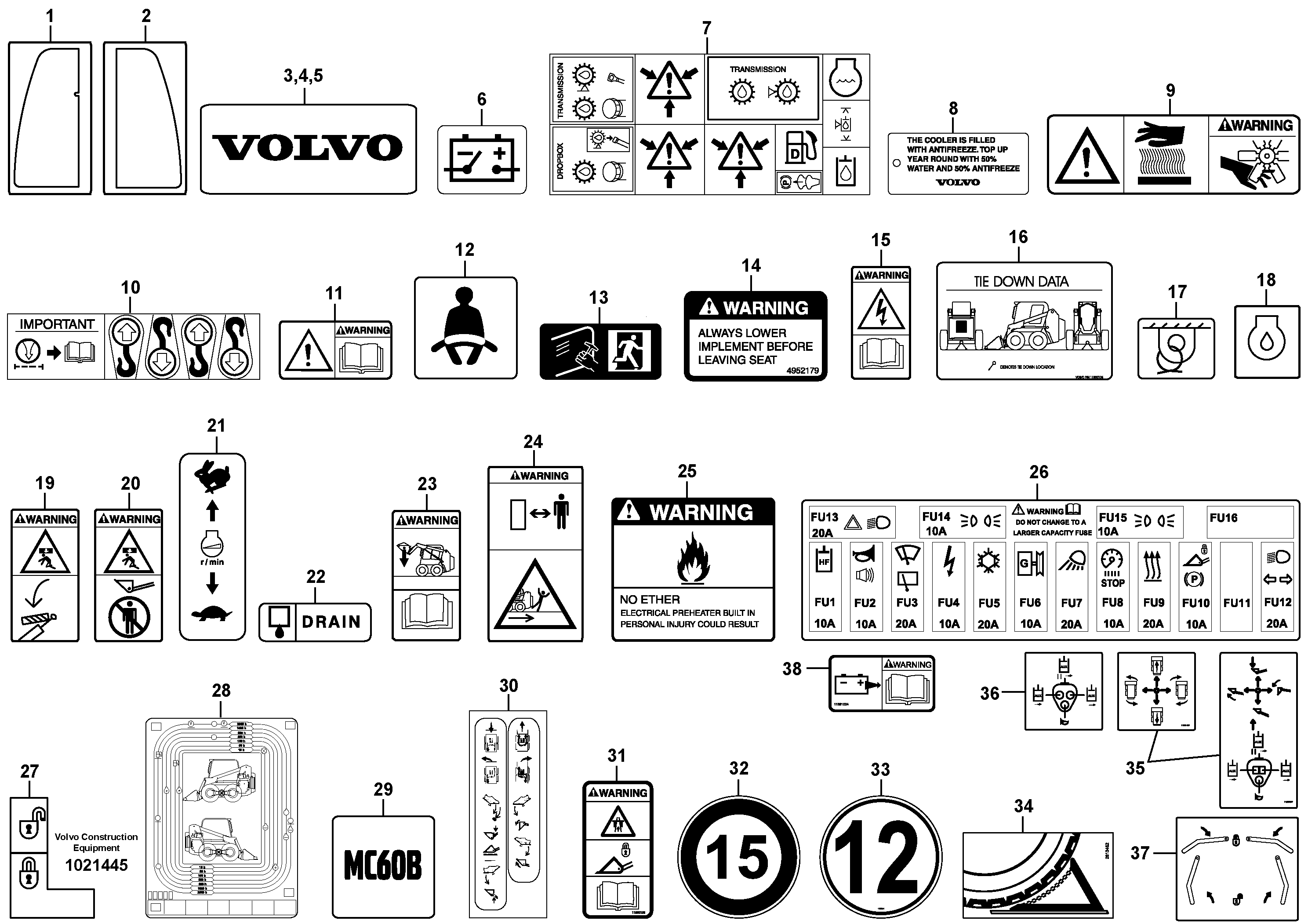 Cylinder Block VOE11853089 VOLVO