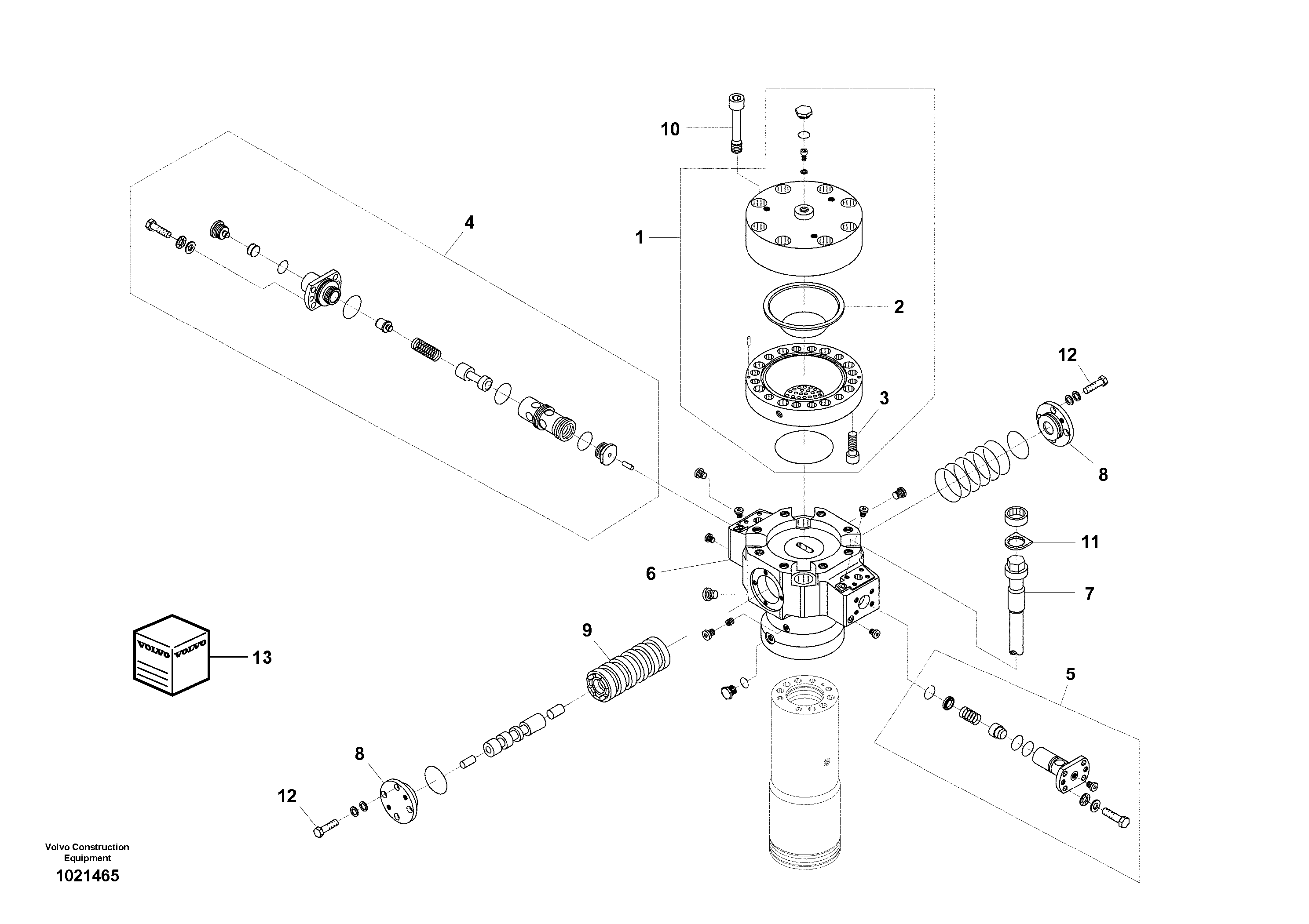 Inner Pillar VOE13810522 VOLVO