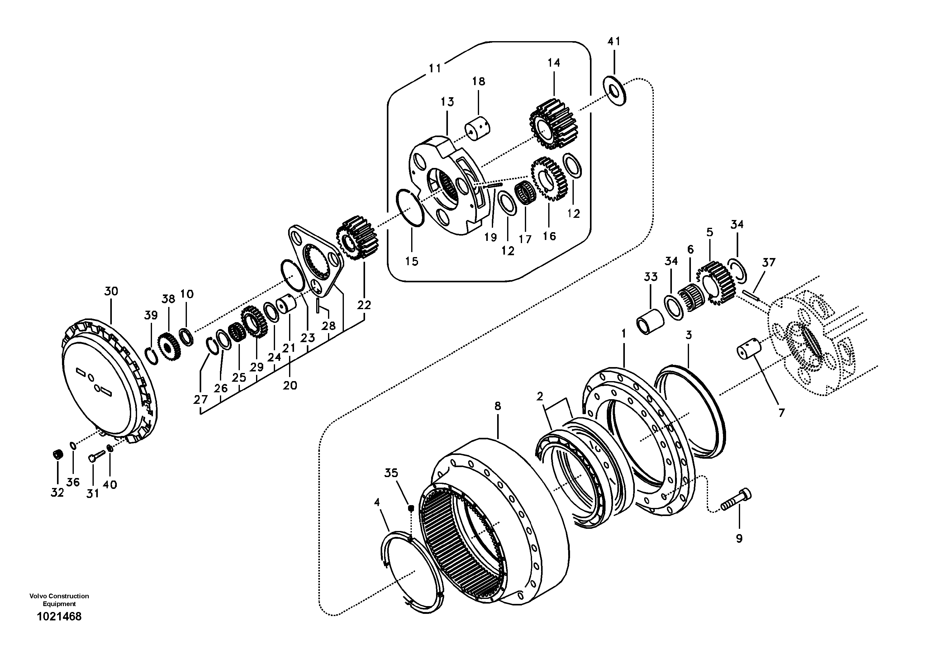 Oil Bath Filter VOE14521859 VOLVO