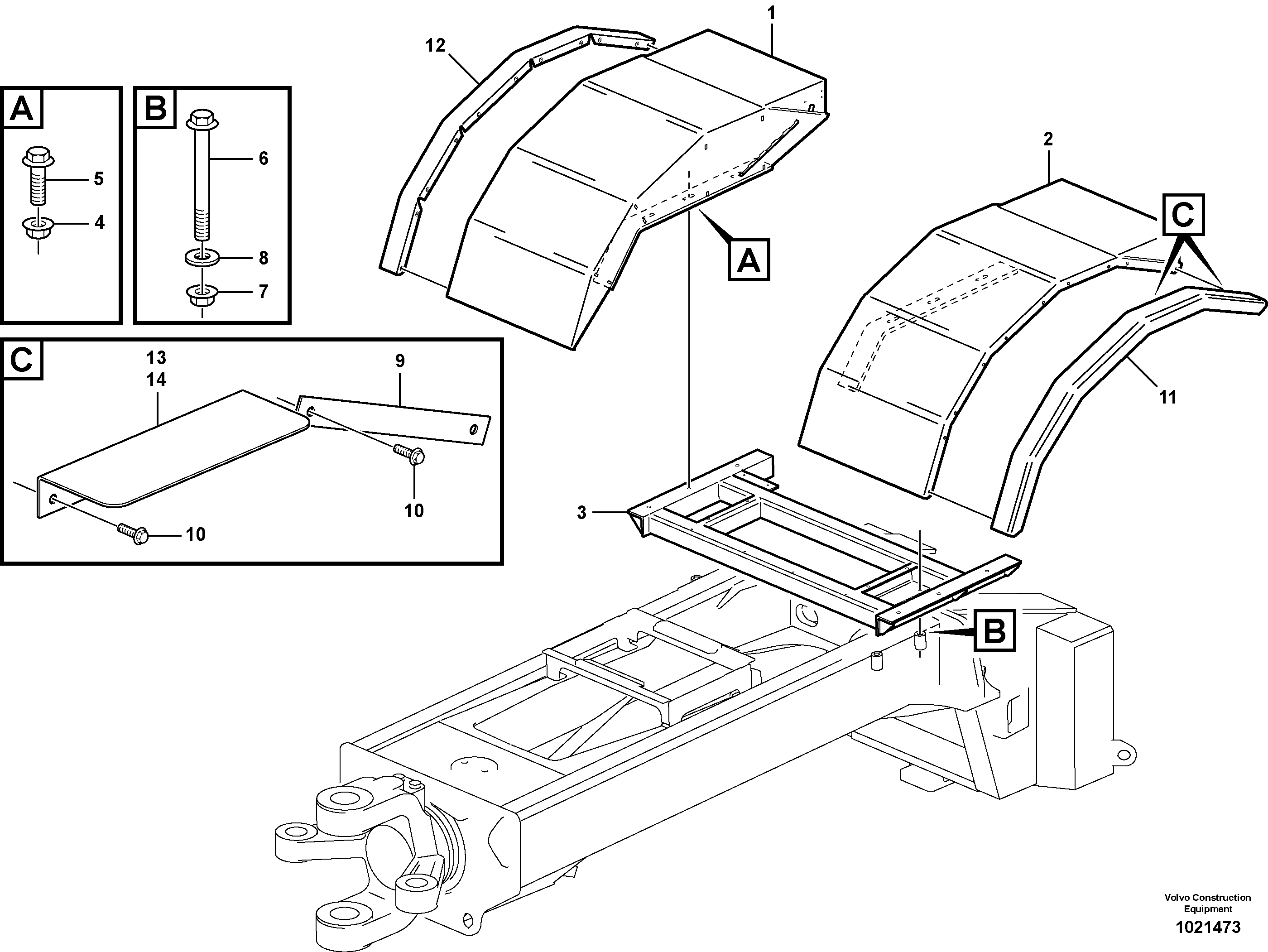 Shaft brake VOE11194618 VOLVO