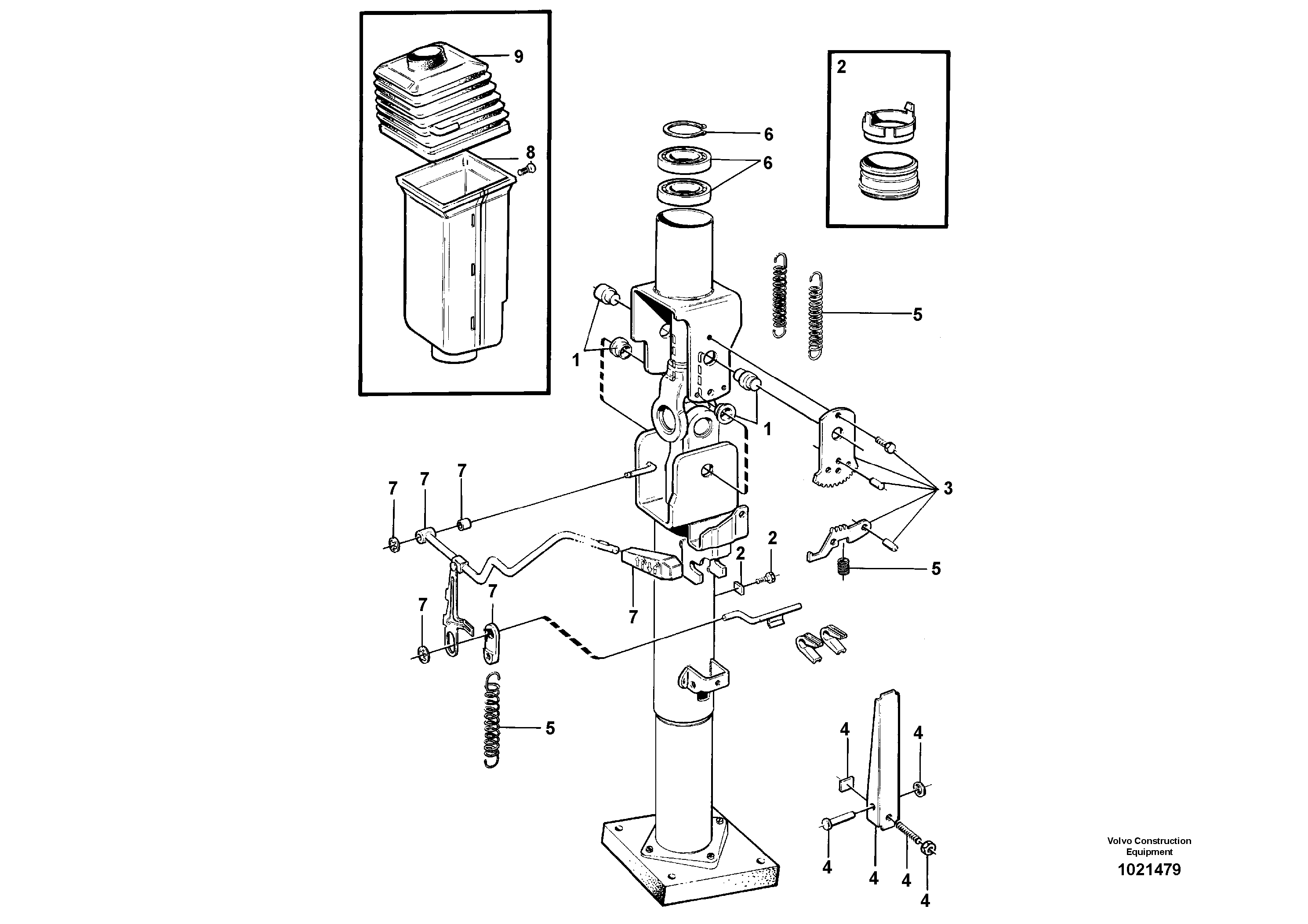 Spur gear VOE11007187 VOLVO