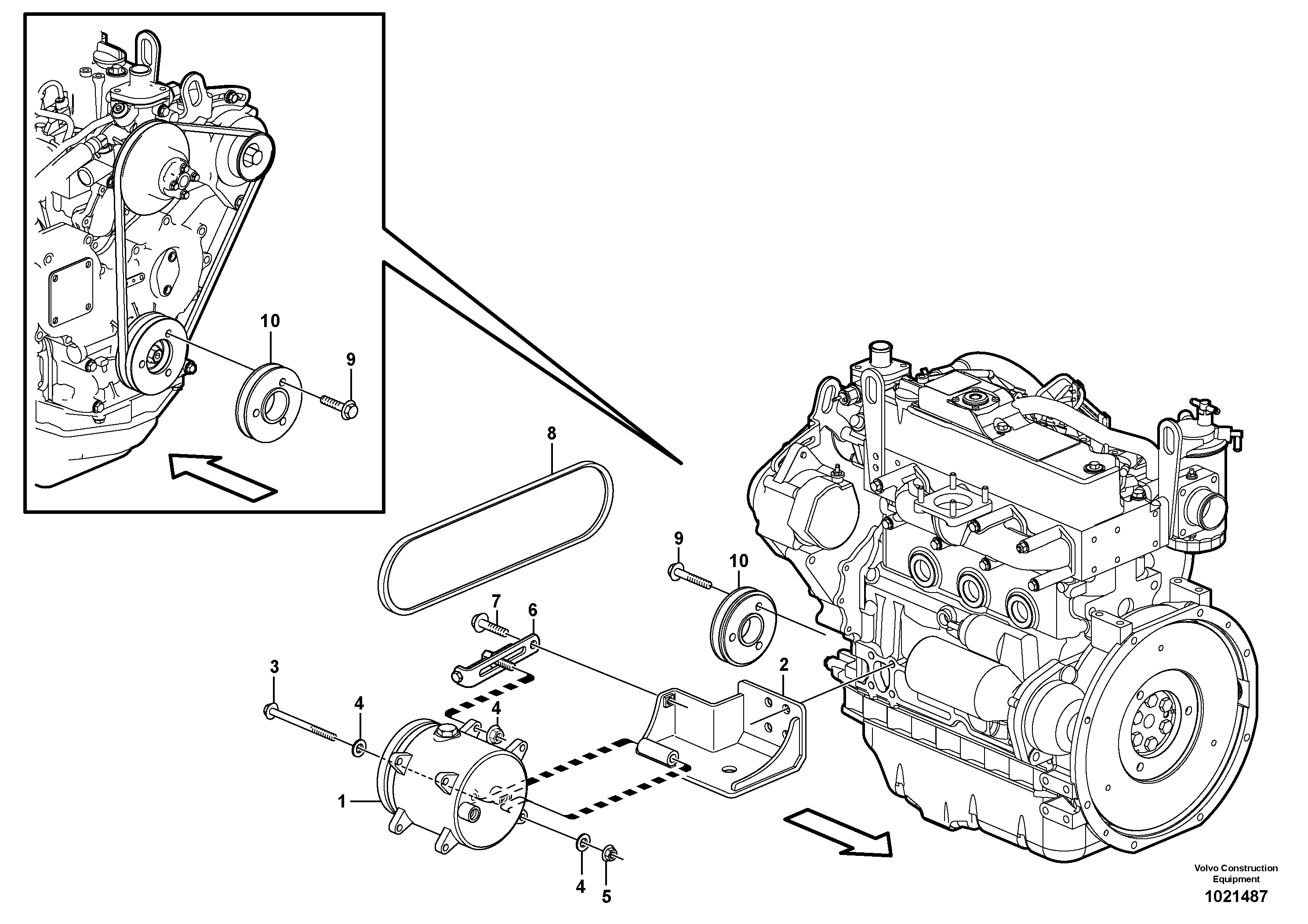 Snap Ring VOE11851808 VOLVO