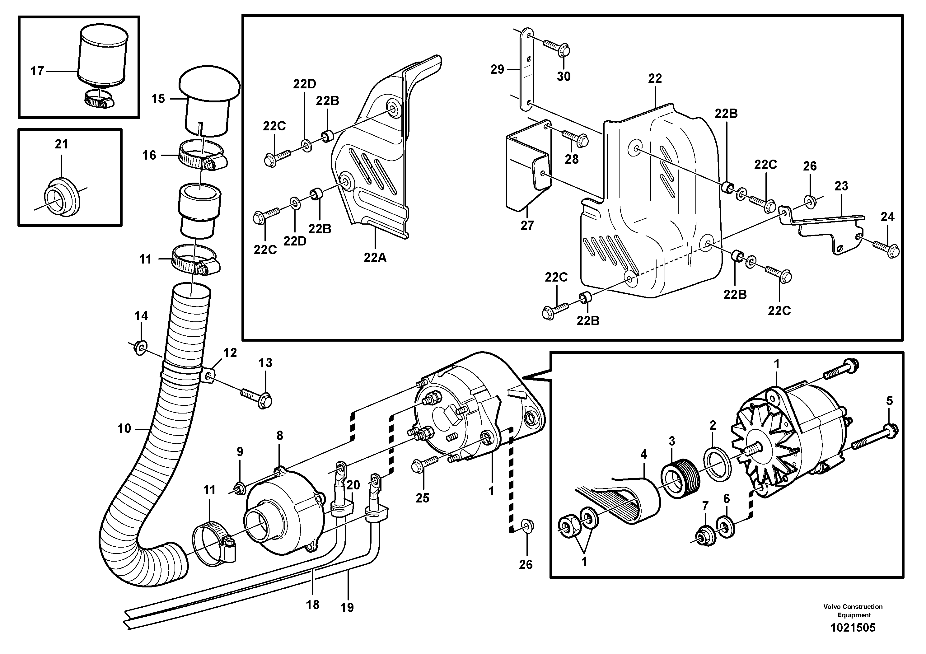 Connector Kit VOE11410562 VOLVO
