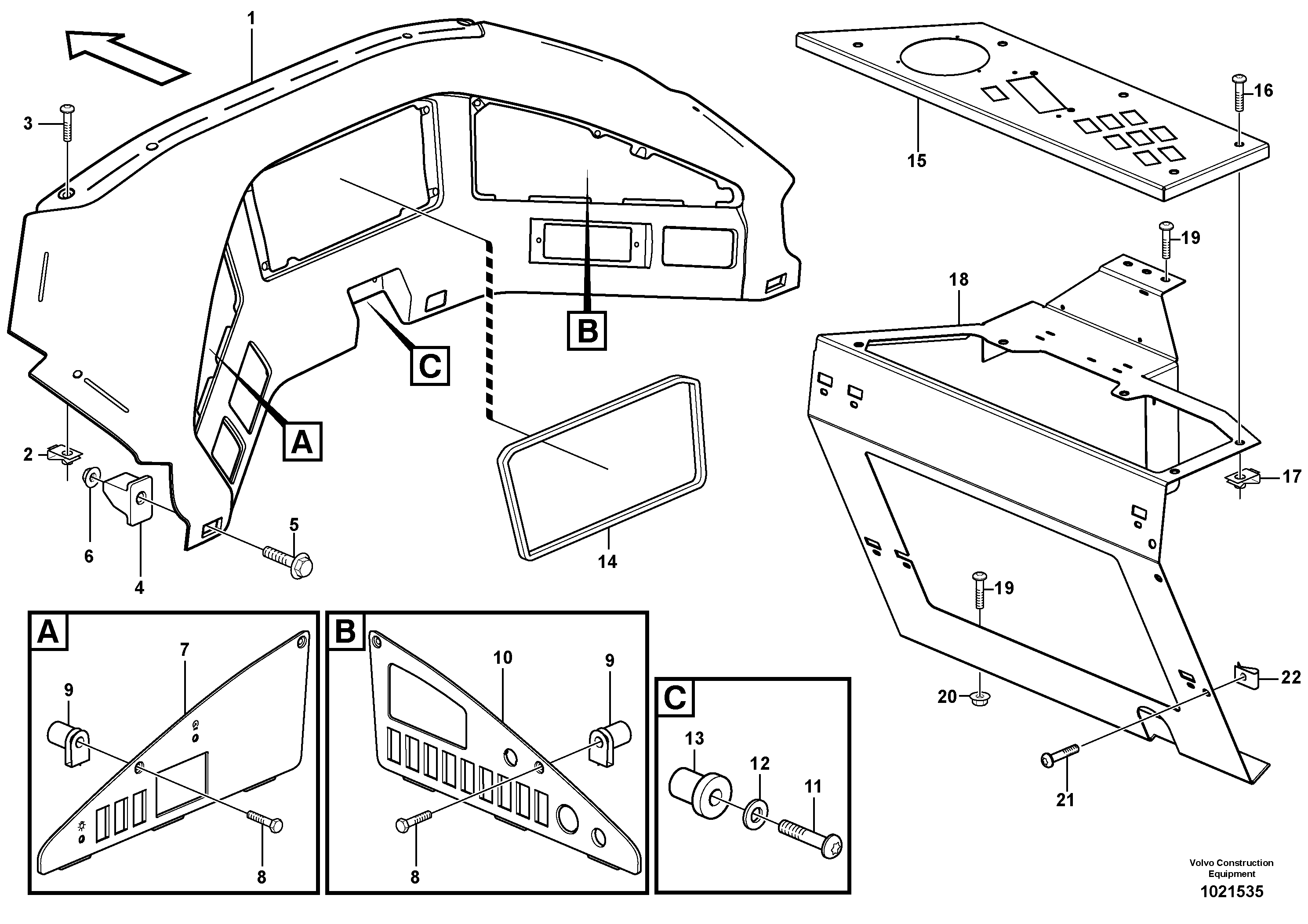 Heating Pipe VOE11198215 VOLVO