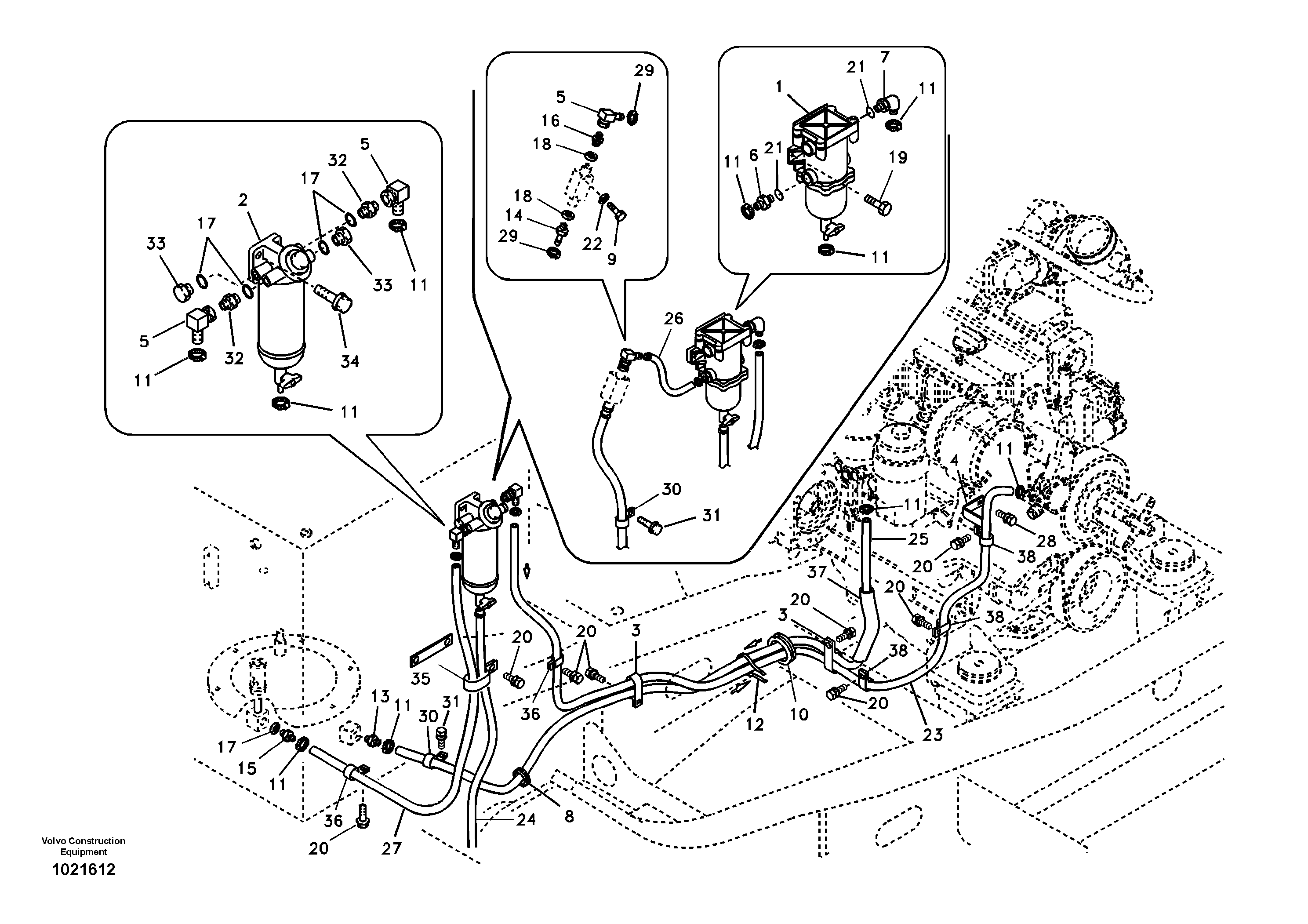 Clutch Spring VOE14548261 VOLVO