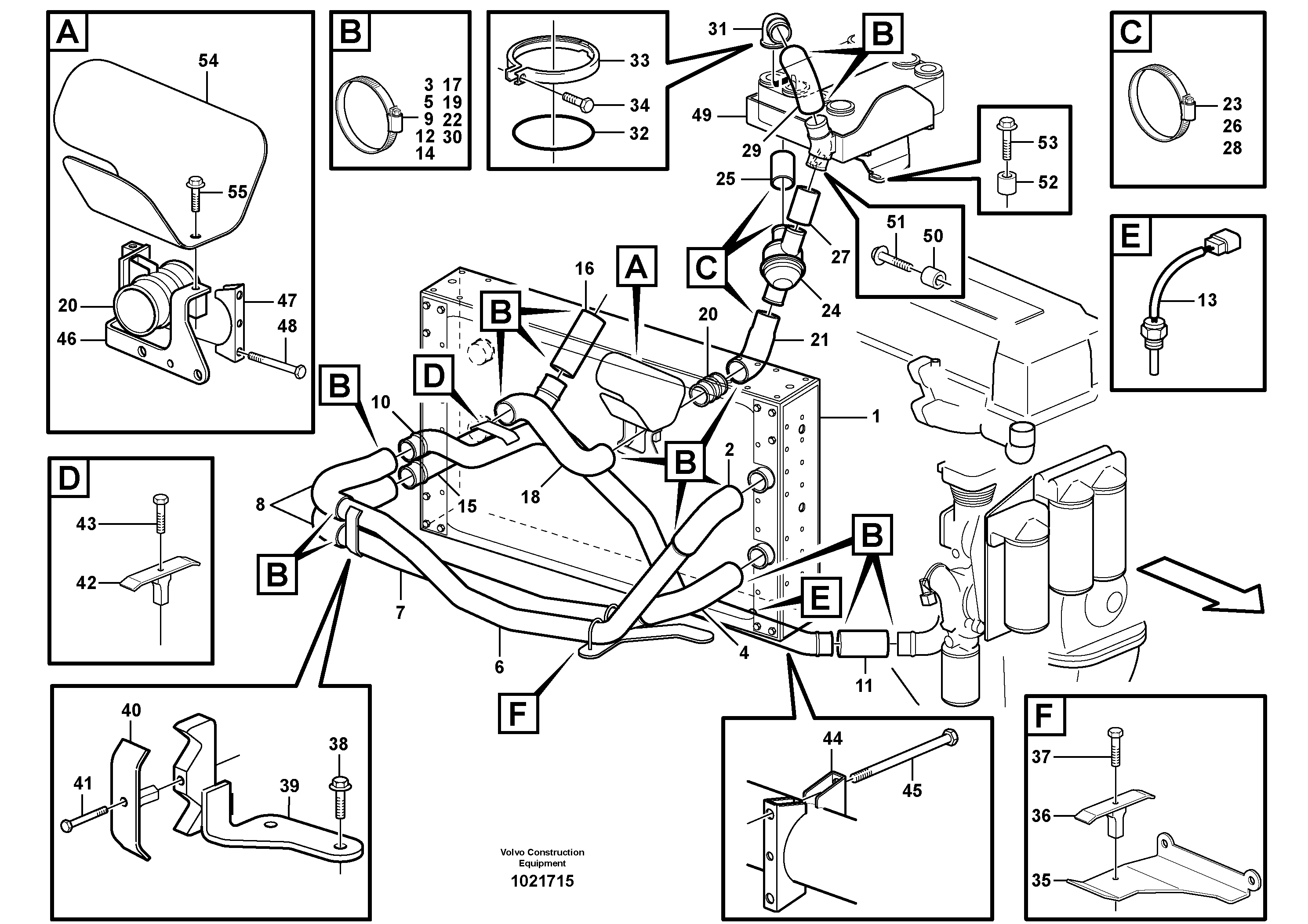 Решетка динамика VOE15020893 VOLVO