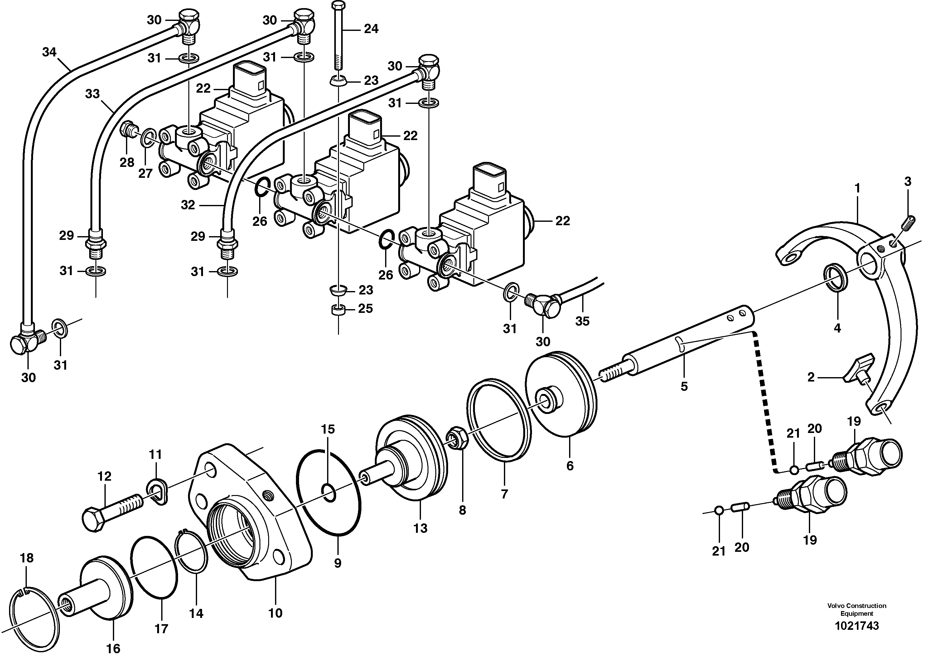 Safety Steering VOE11037789 VOLVO