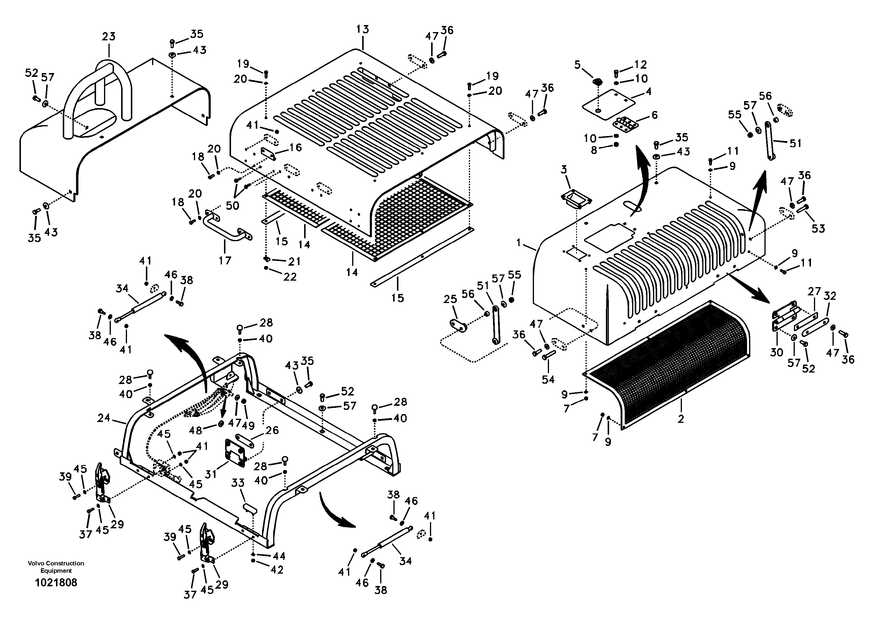 Rec.housing VOE14550751 VOLVO