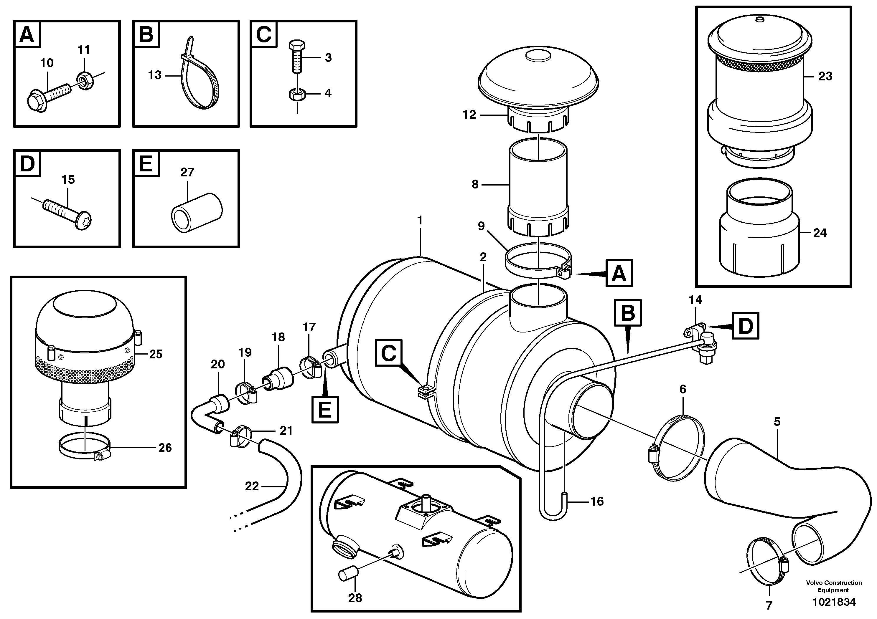 Rglr Weight Kit VOE982444 VOLVO