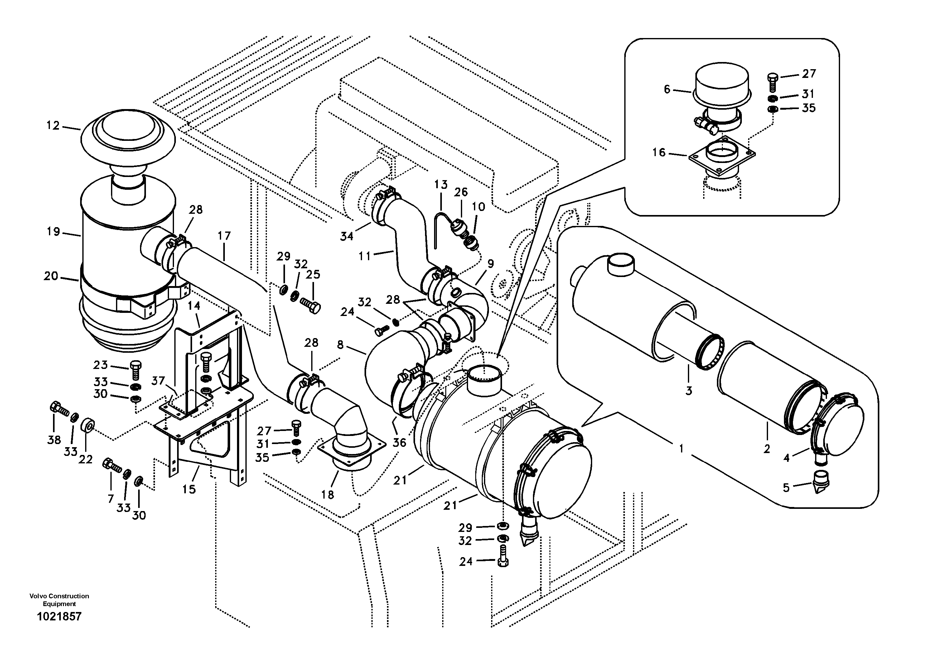 Carton VOE14540221 VOLVO