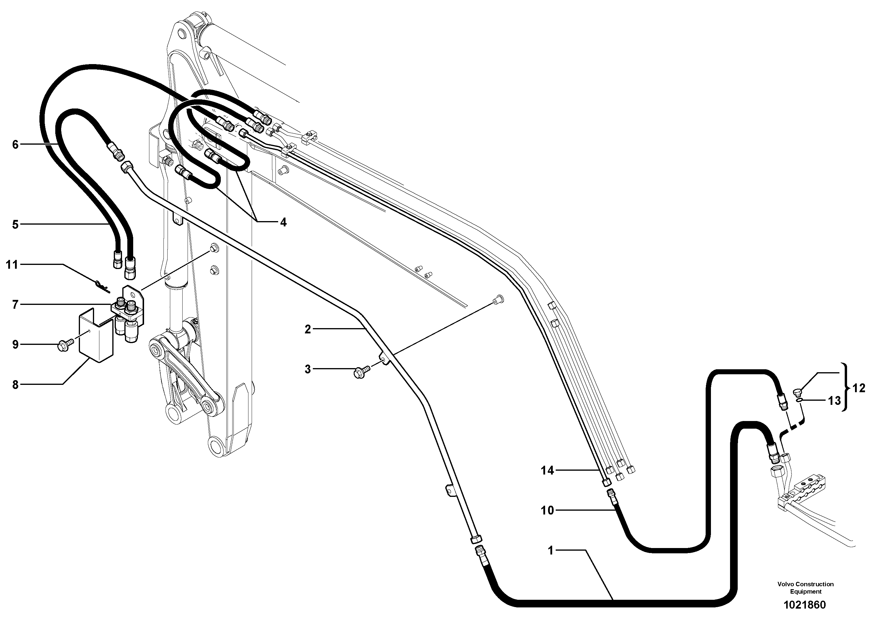 Fuel miser valve VOE11805534 VOLVO