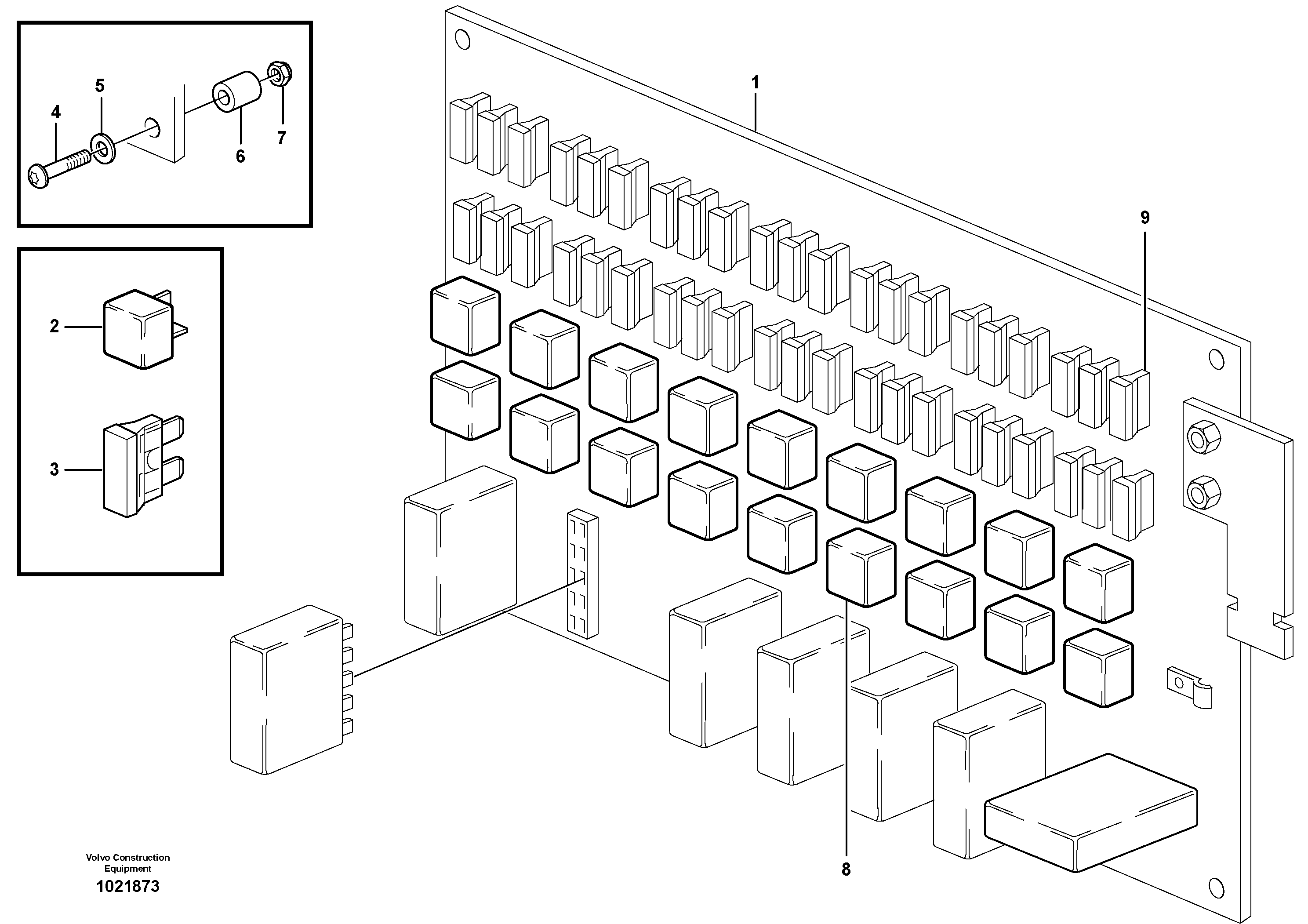 Circuit Board VOE11197543 VOLVO