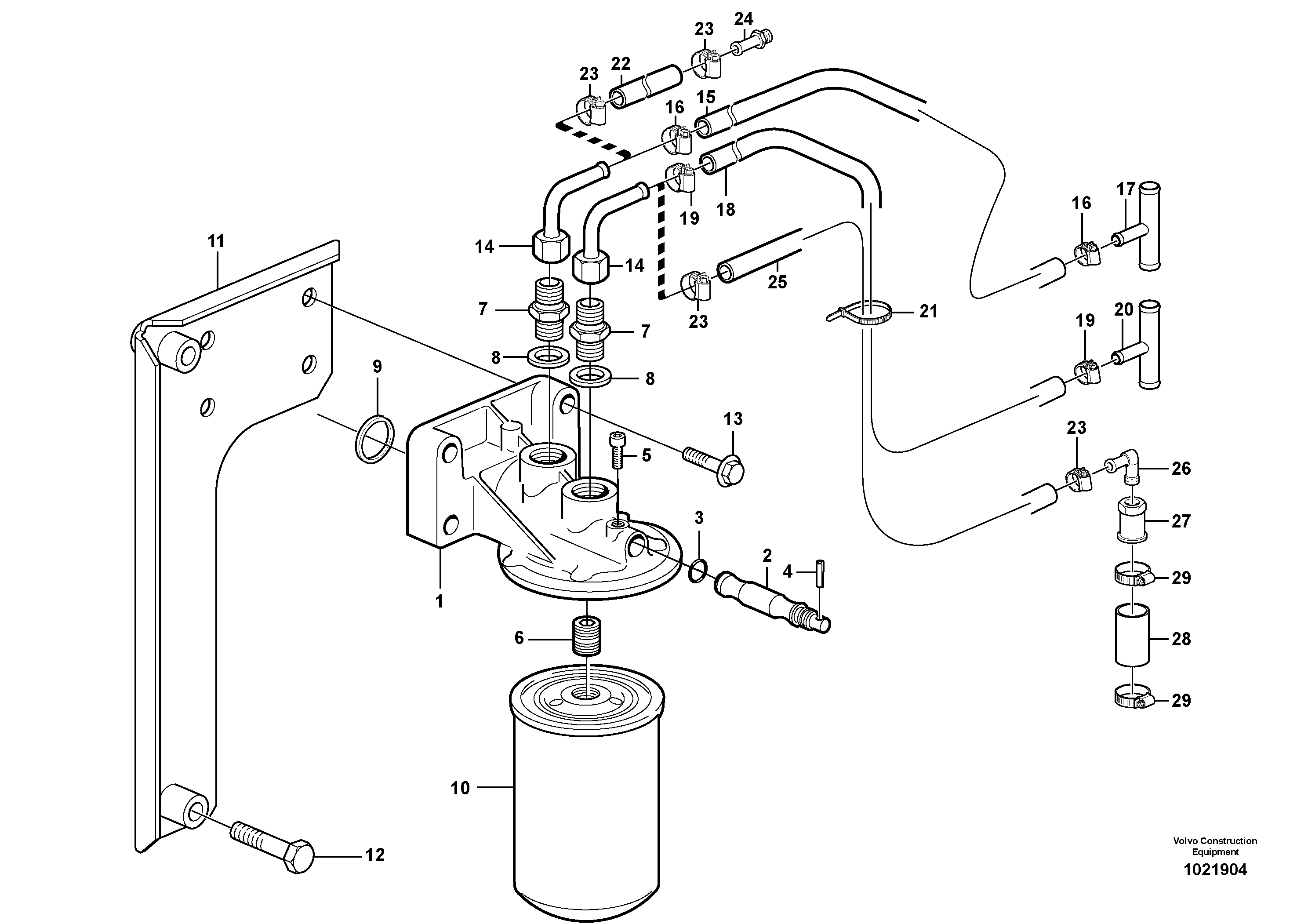 Expanding- / oil ring VOE982969 VOLVO