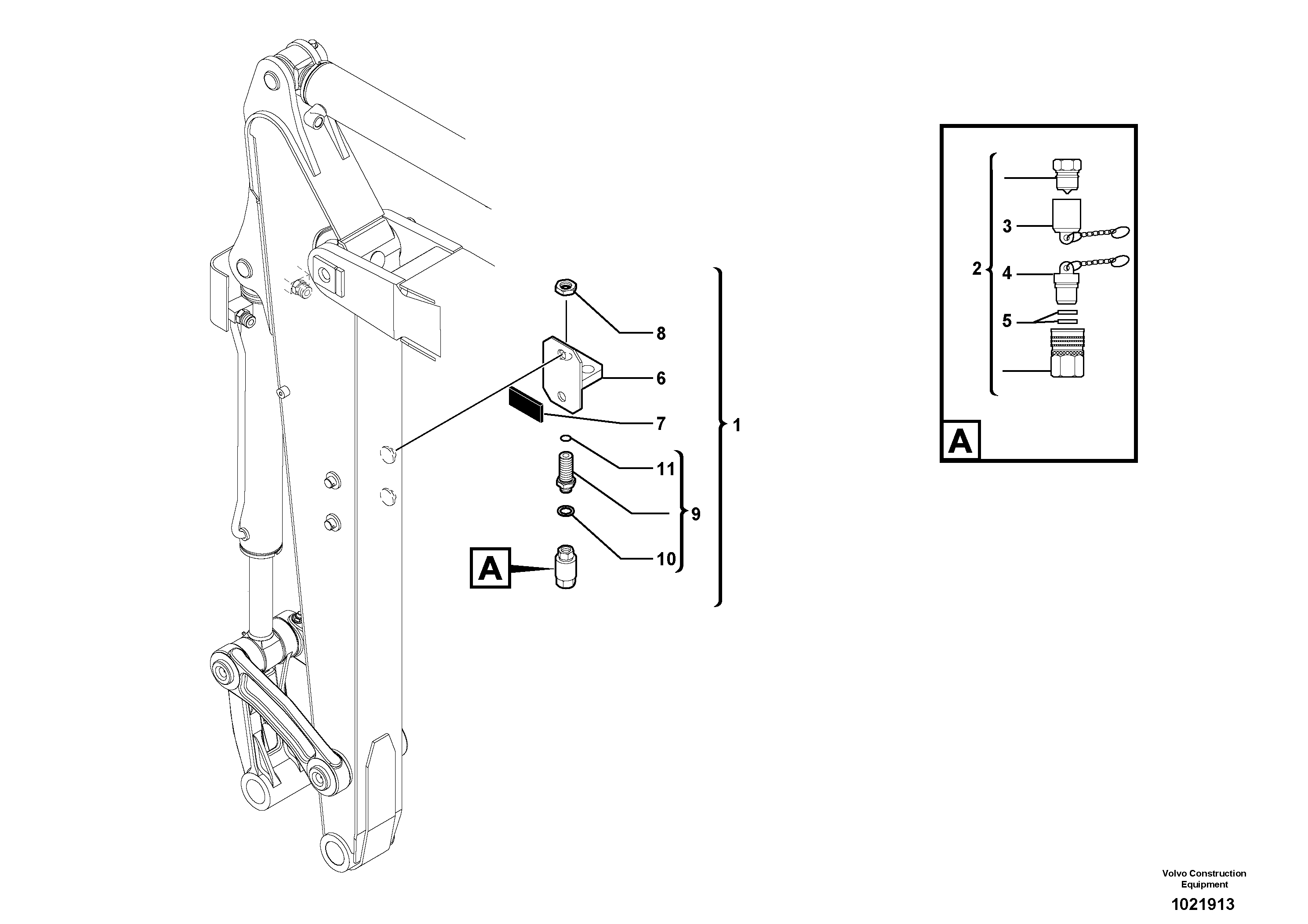 Upper Wiper VOE11806598 VOLVO