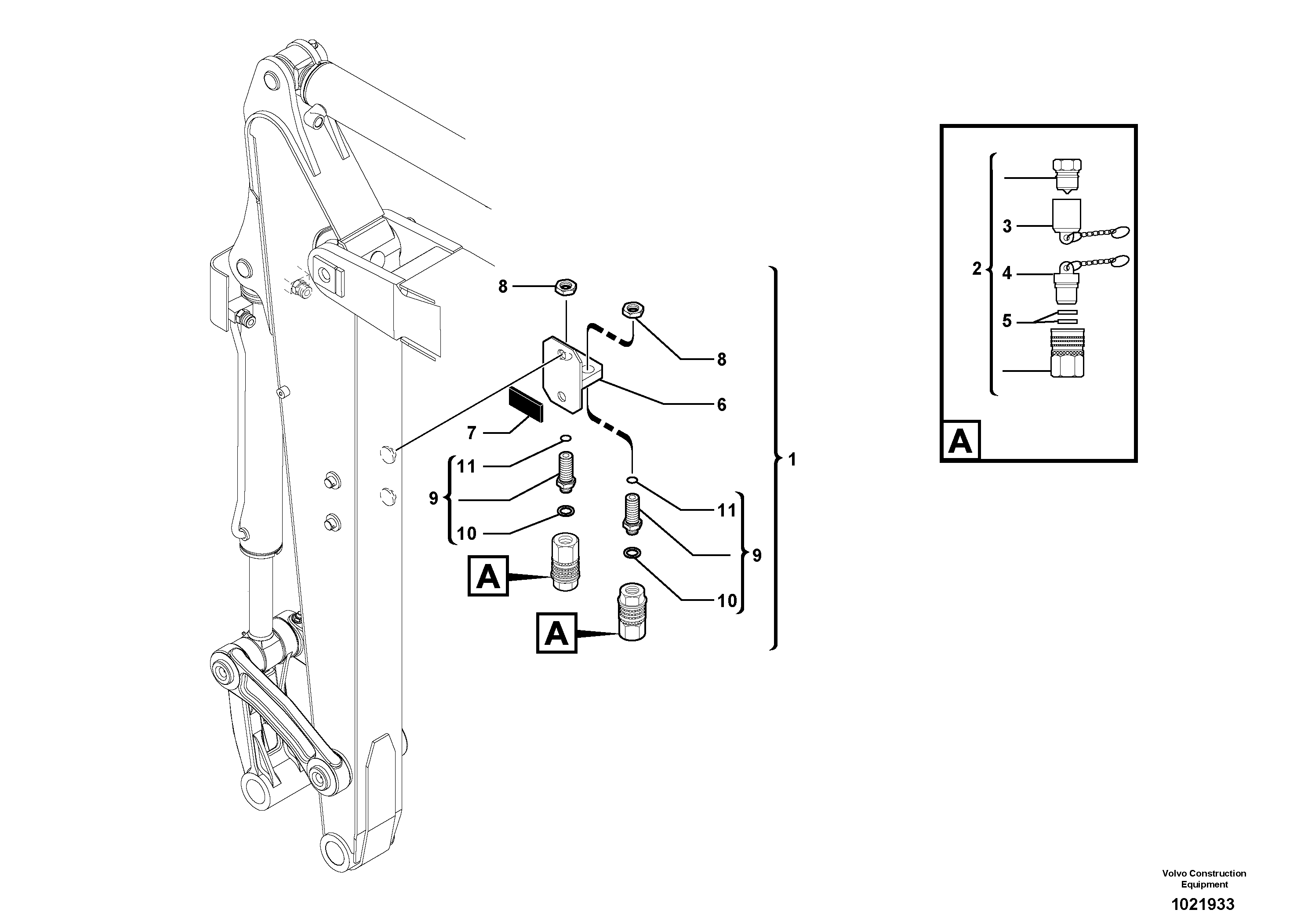 Upper Wiper VOE11806609 VOLVO