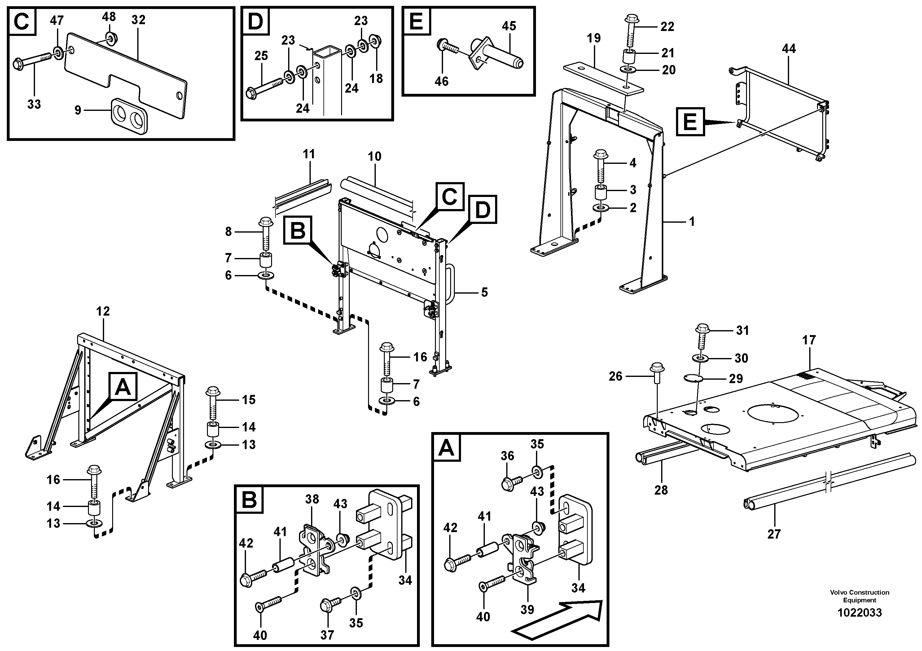 Frame VOE11435501 VOLVO