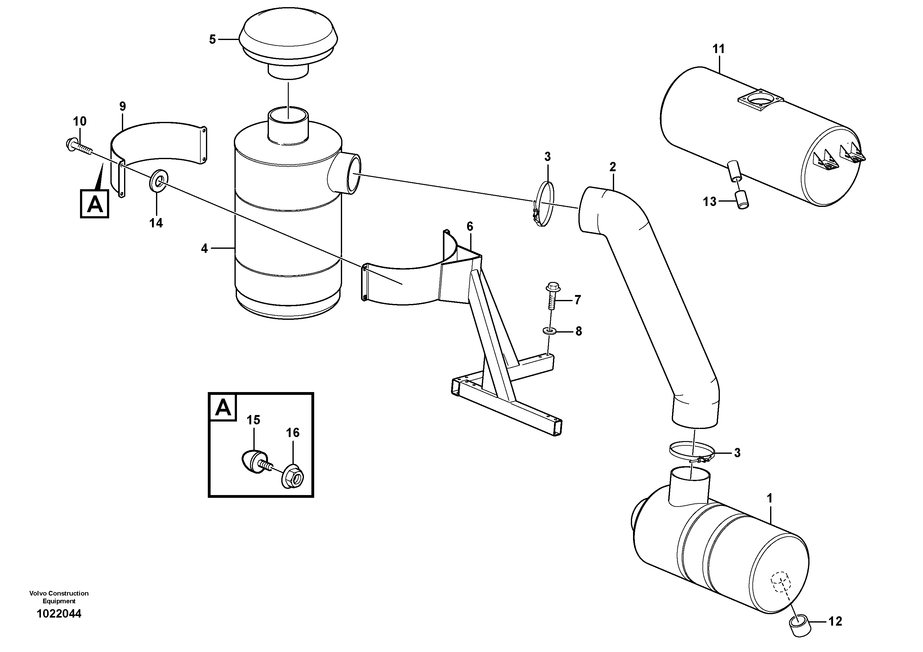 Compensator VOE11026850 VOLVO