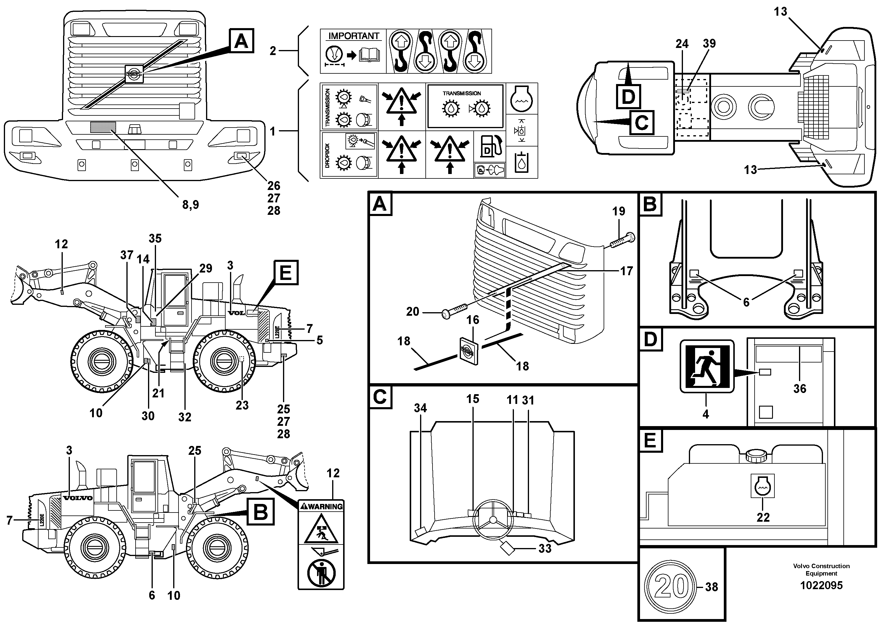 Cylinder Block VOE11148733 VOLVO