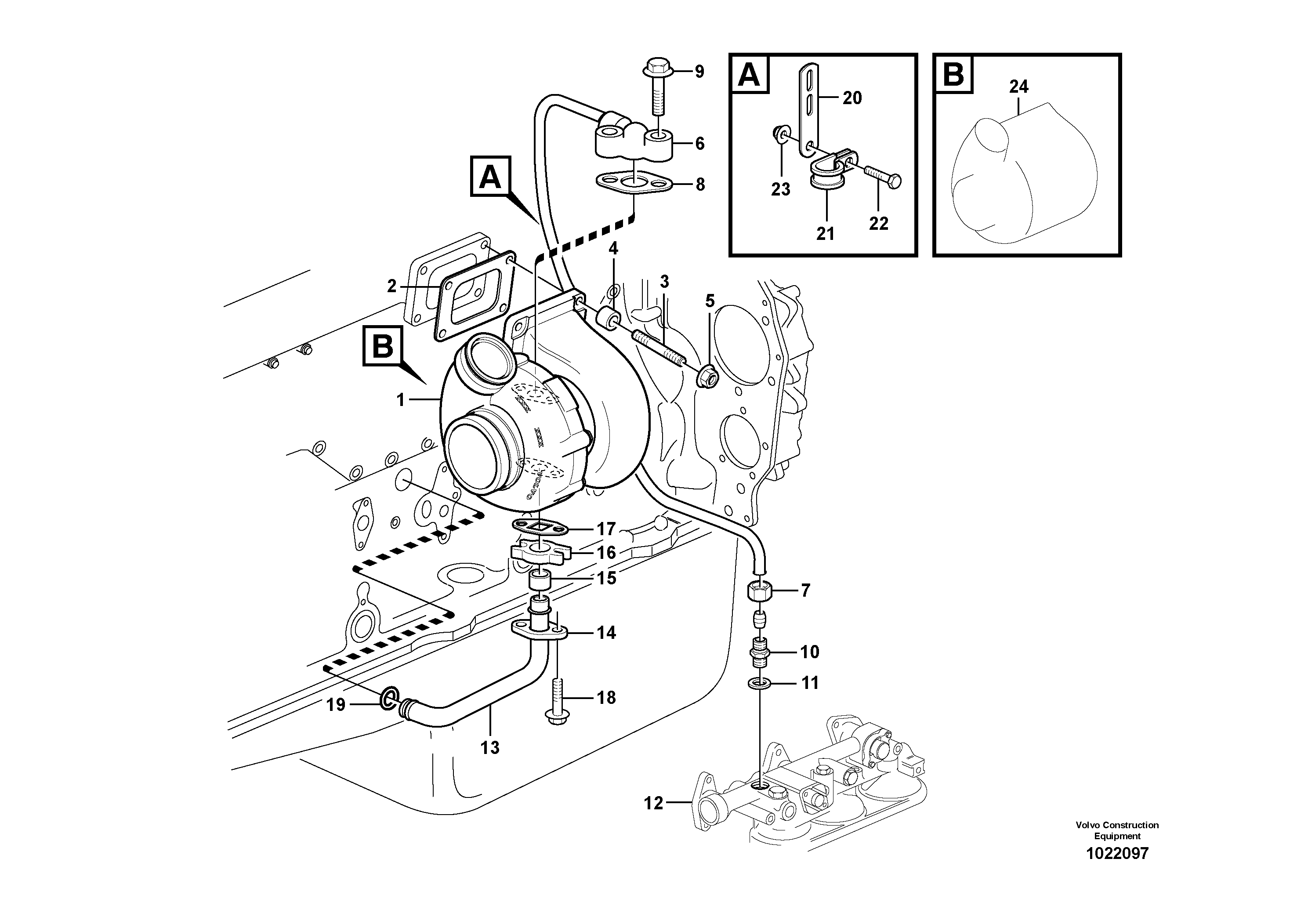 Bushing VOE11030406 VOLVO