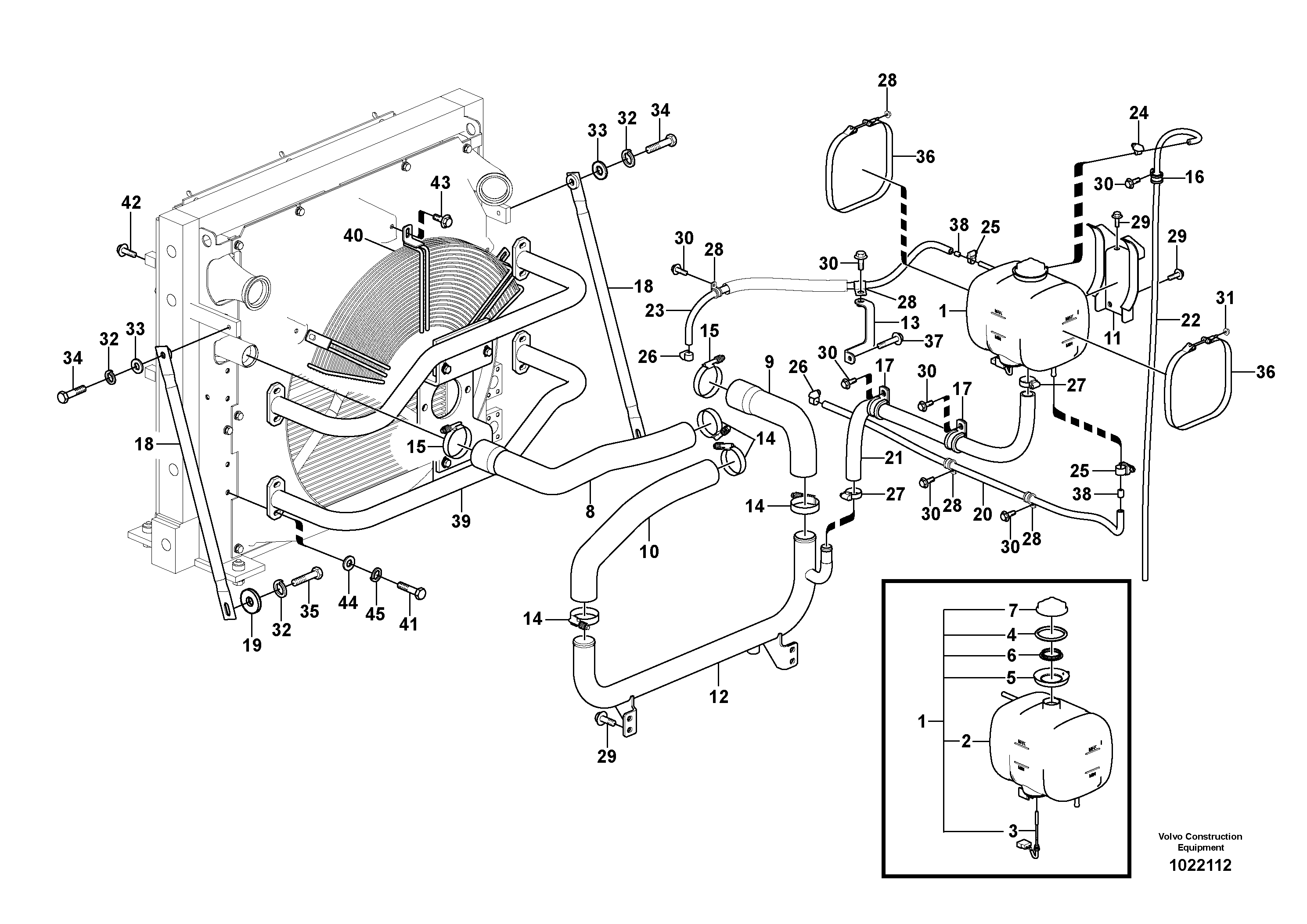 Bracket VOE14540388 VOLVO