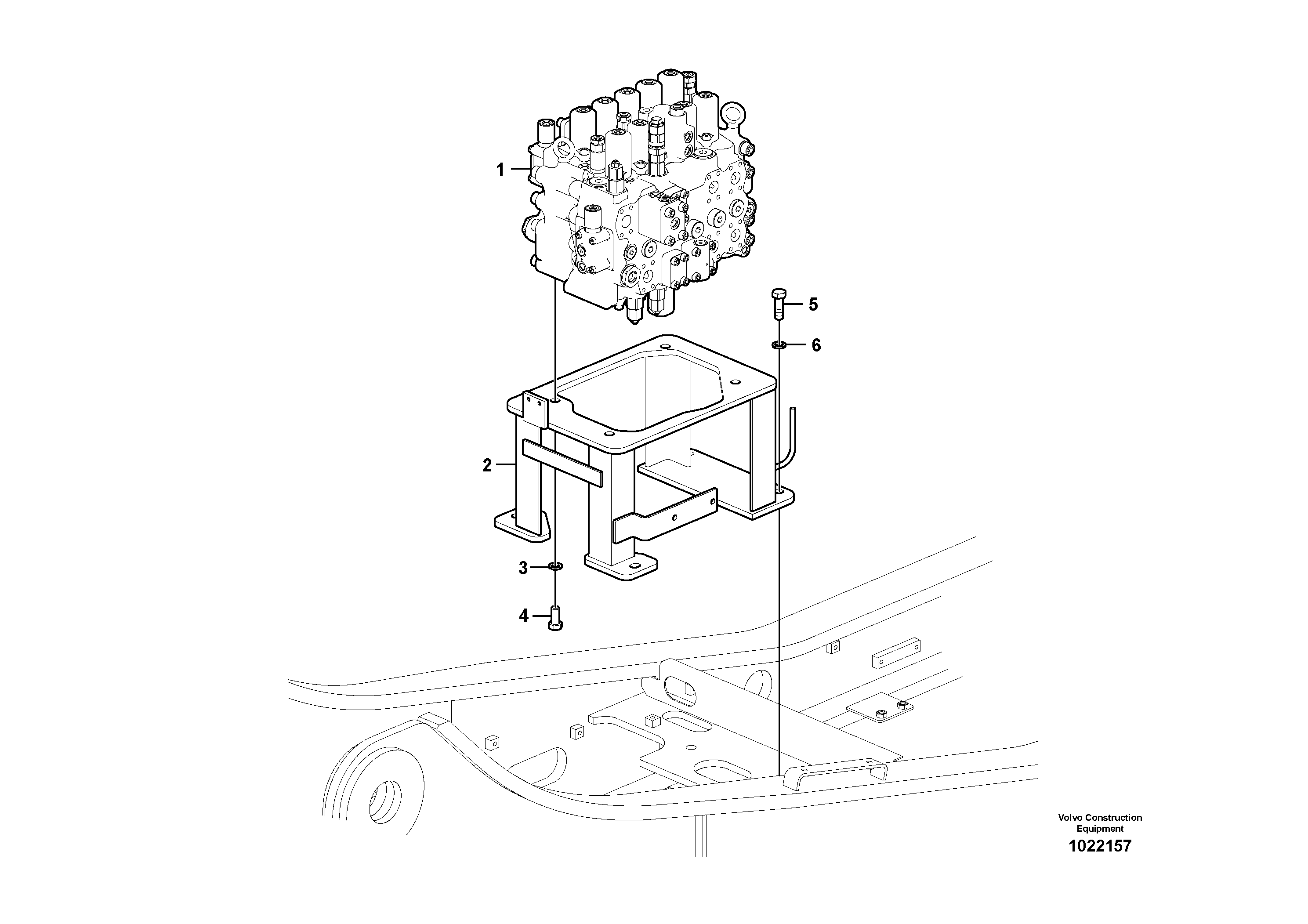Shaft Guide RM/VOE14699615 VOLVO