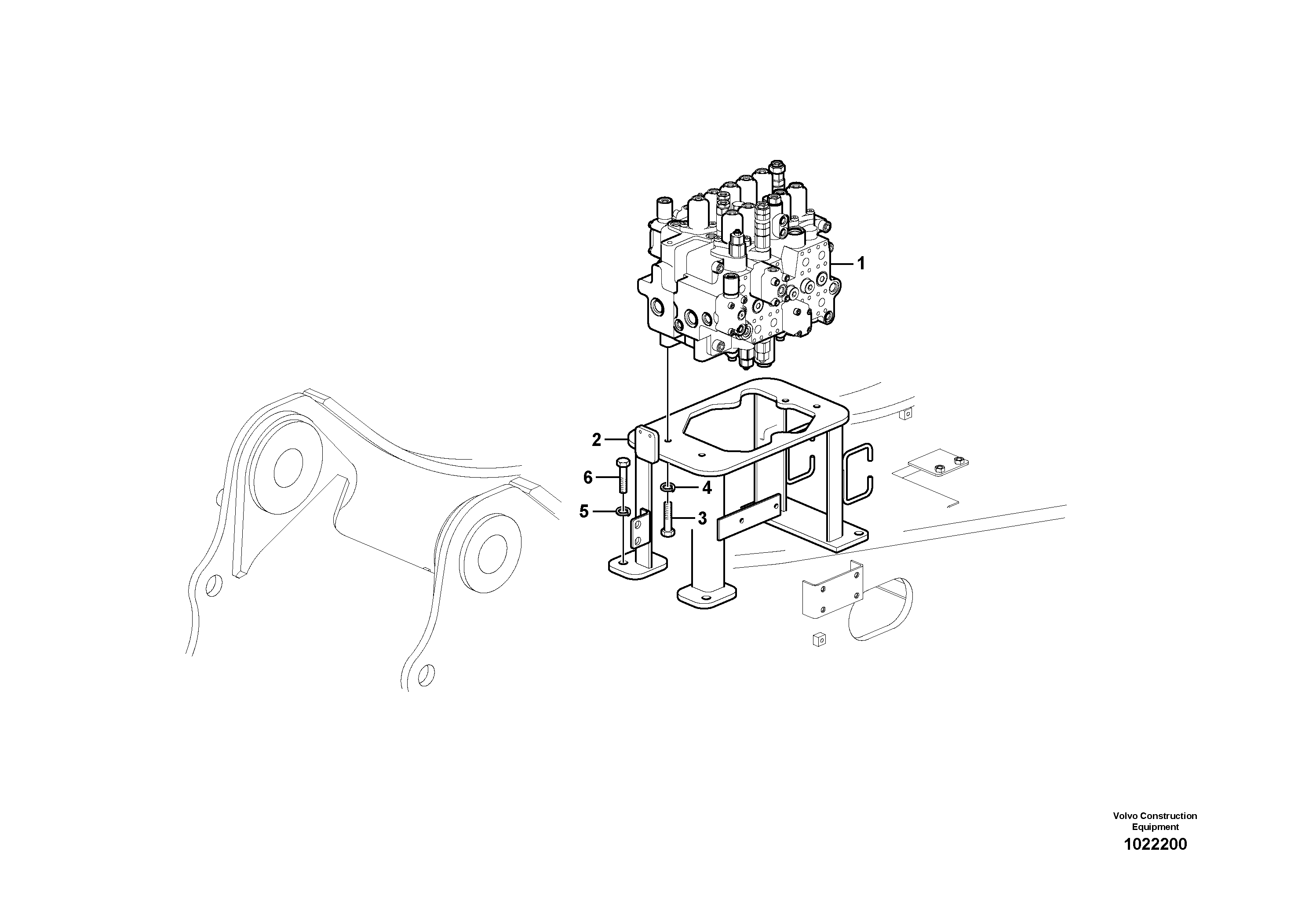 Shaft Guide VOE14697447 VOLVO