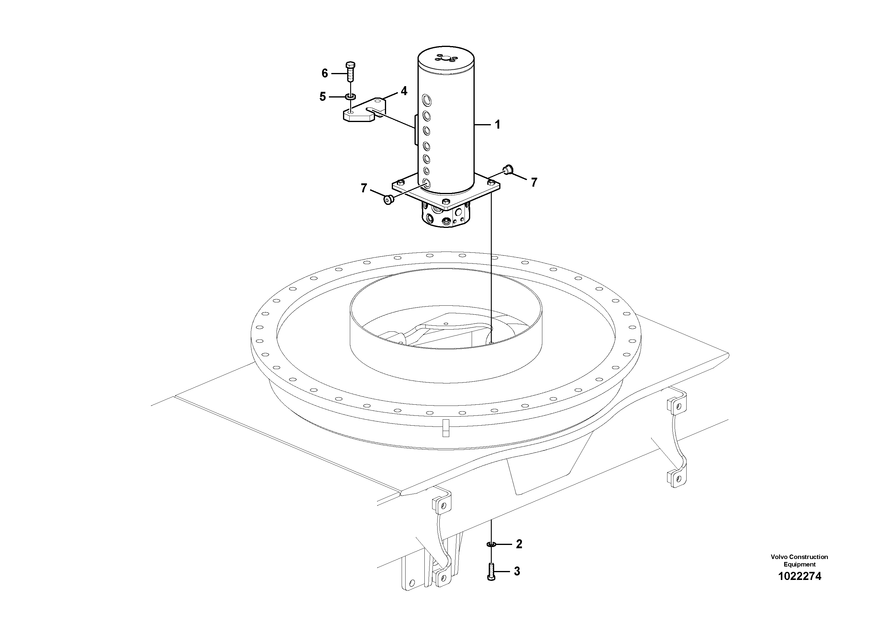 Rec.housing VOE14568321 VOLVO