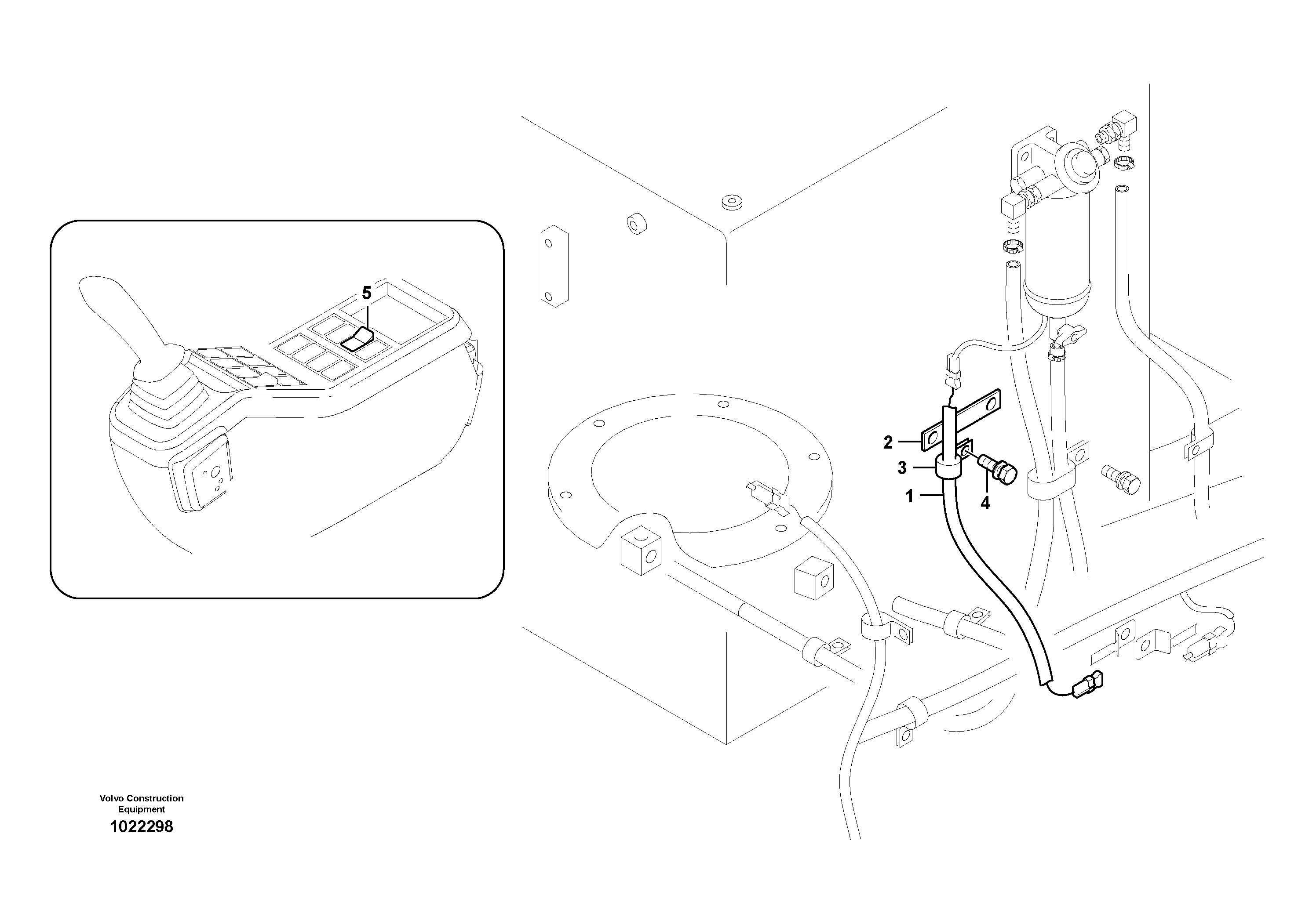 Support Leg VOE14530306 VOLVO