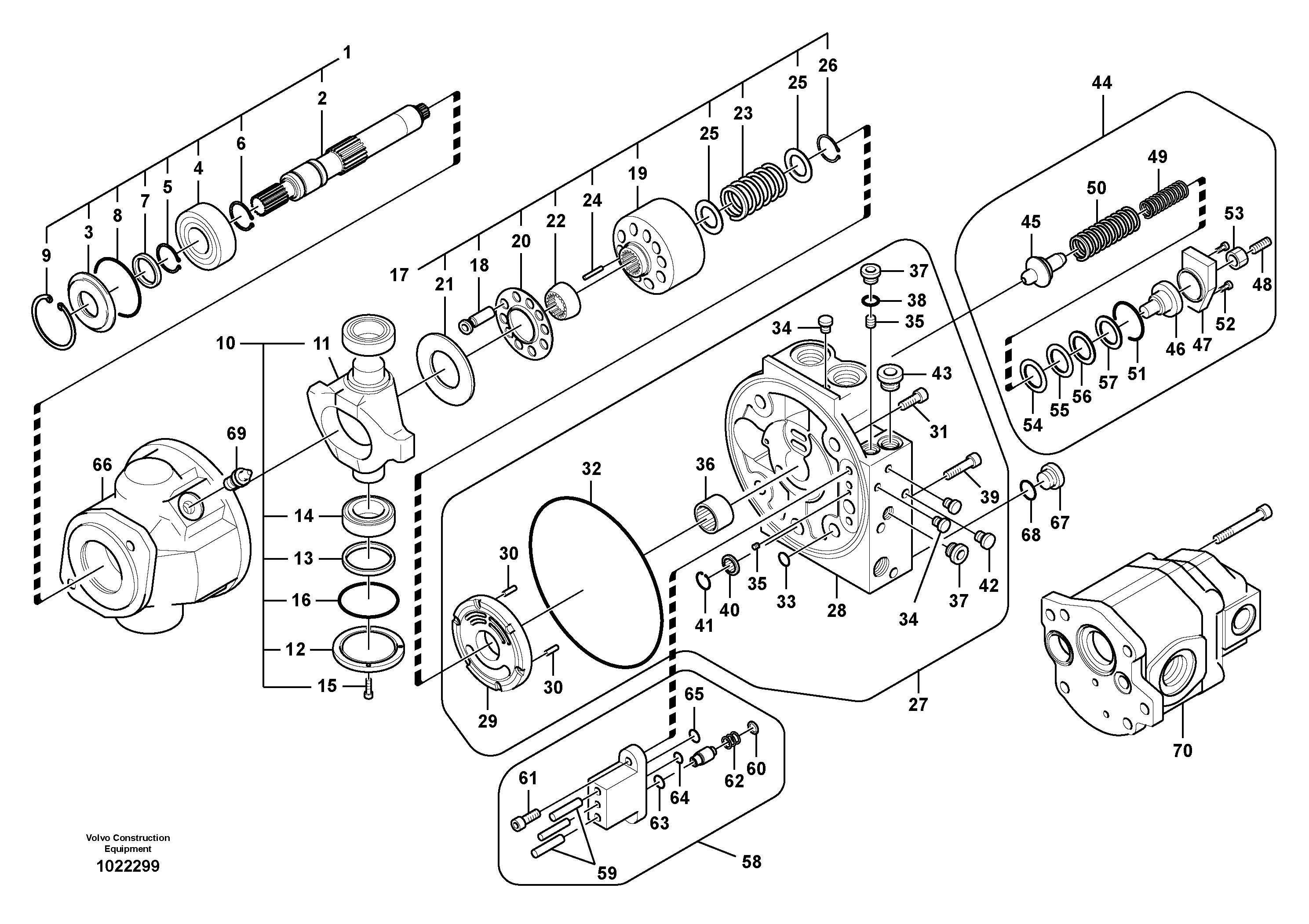 Gear Pump VOE14525811 VOLVO