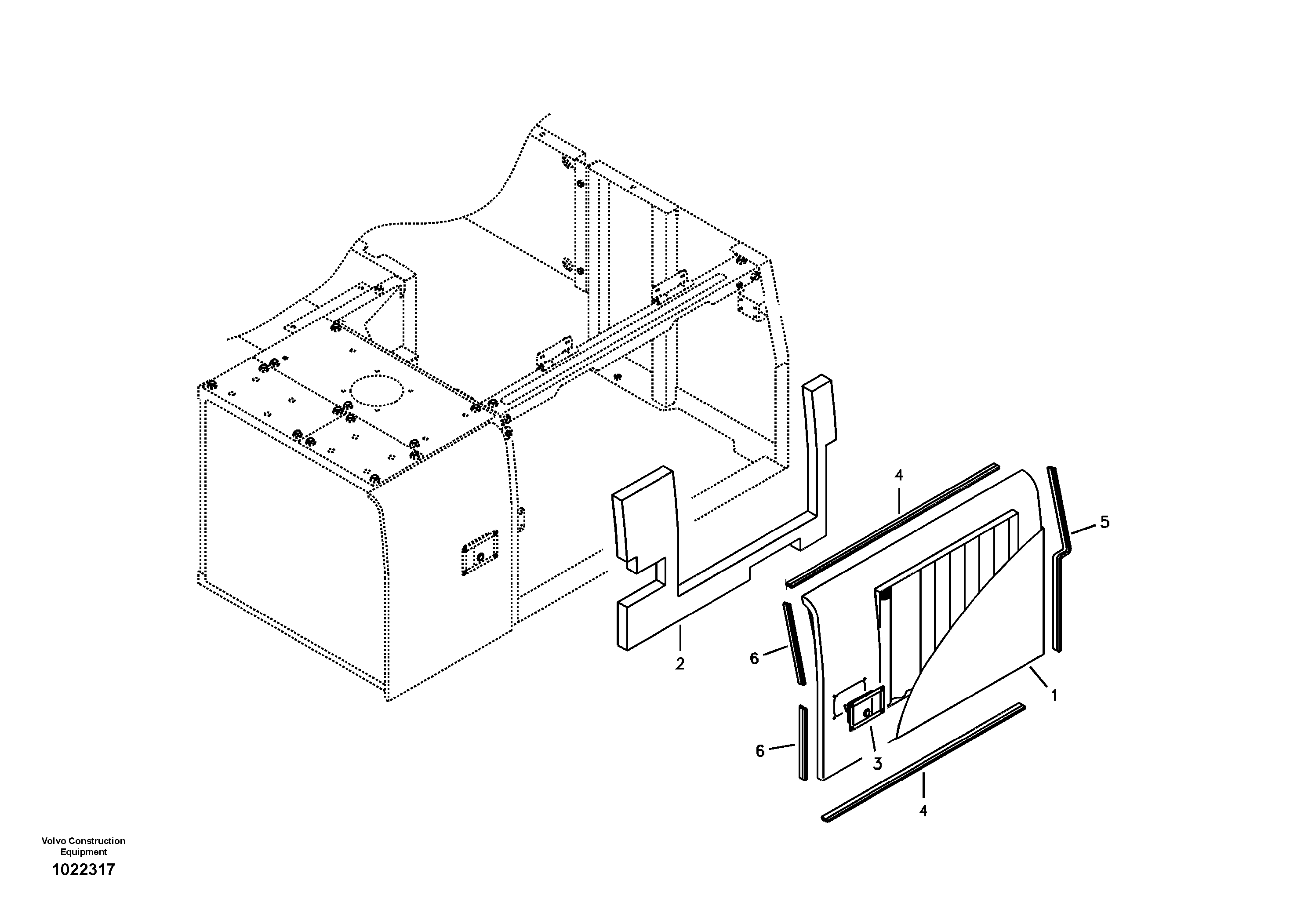 Bottom roller VOE14880924 VOLVO