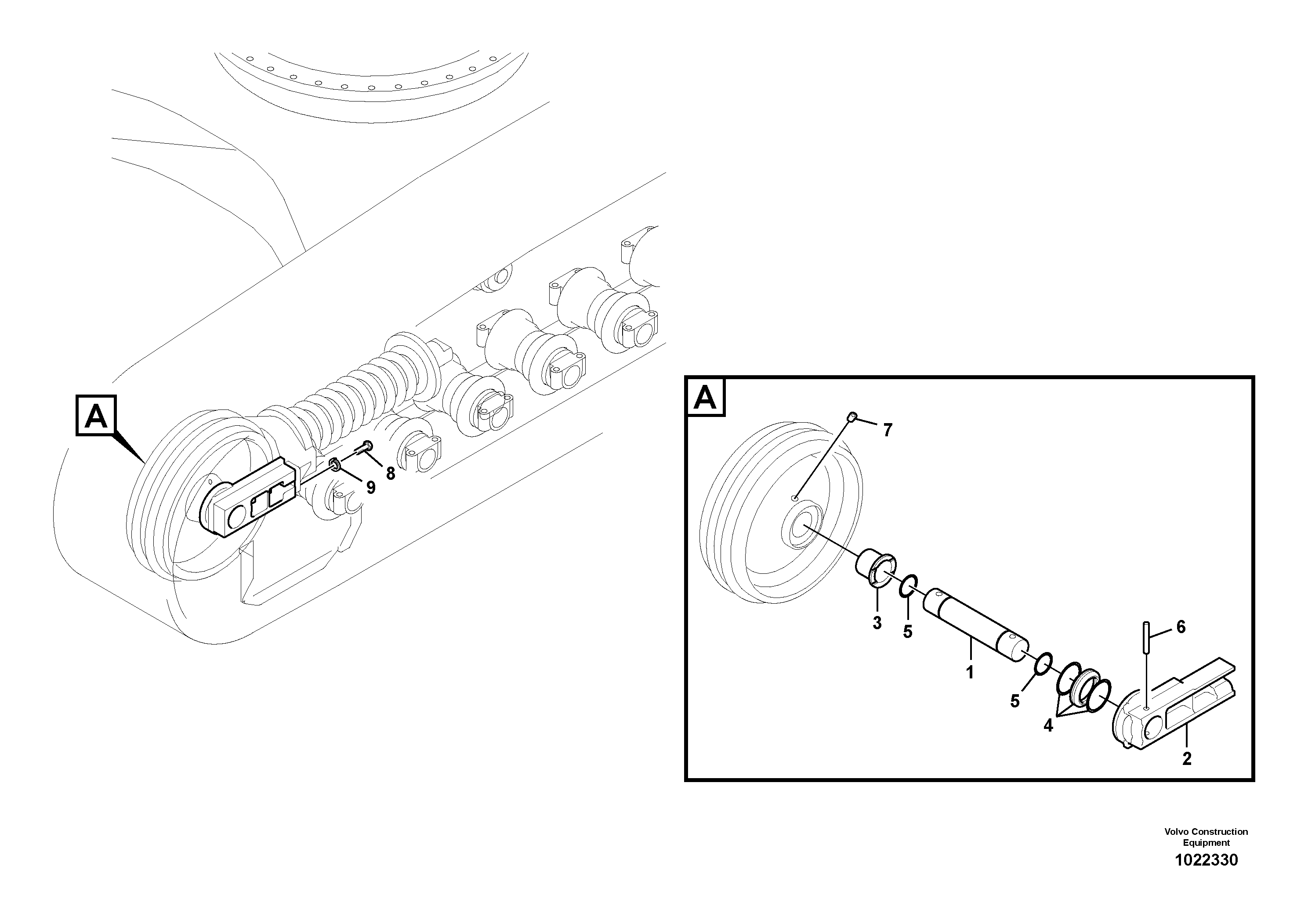 Protecting plate VOE14656786 VOLVO