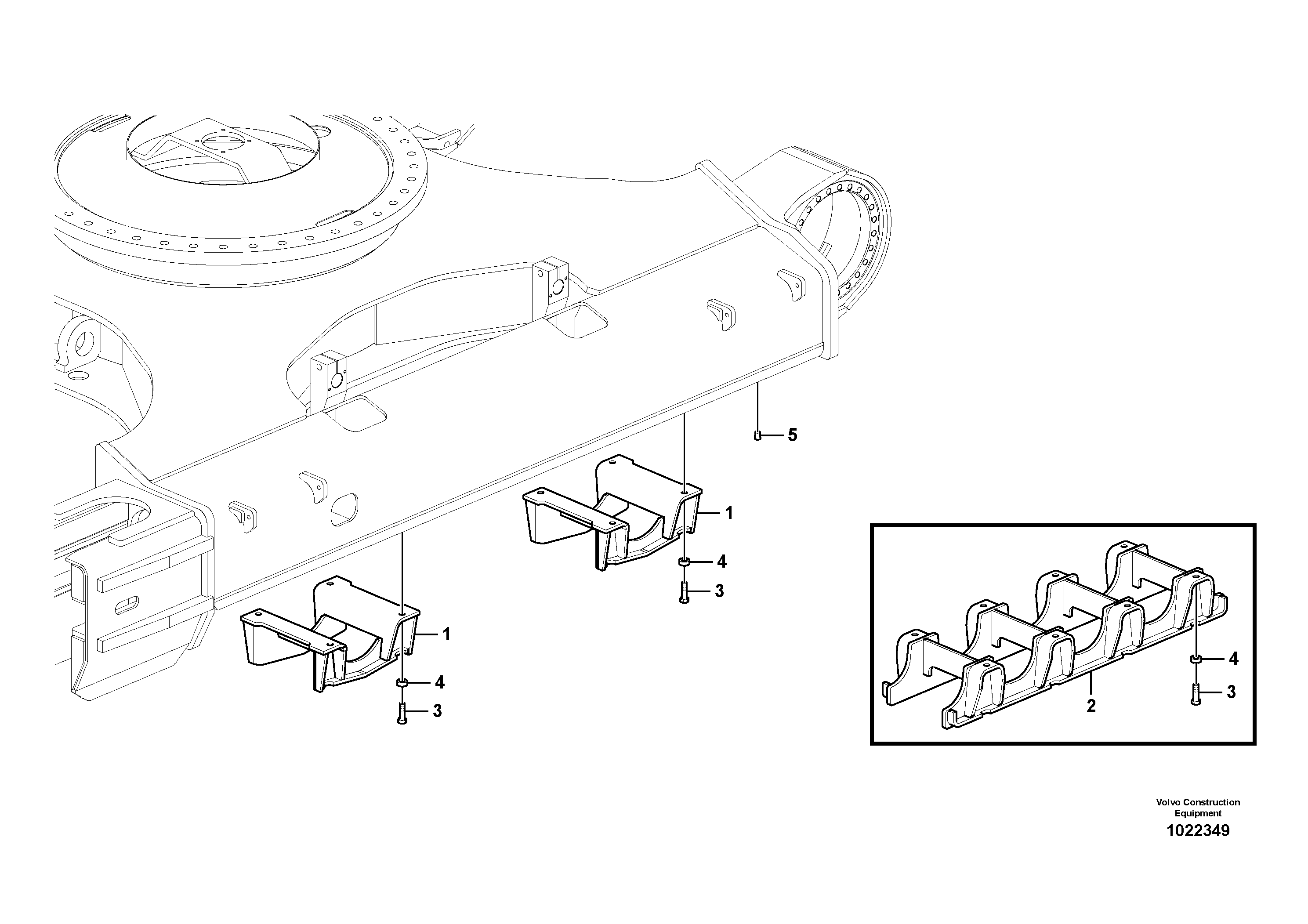 Disc wheel - ET 40 VOE14634870 VOLVO