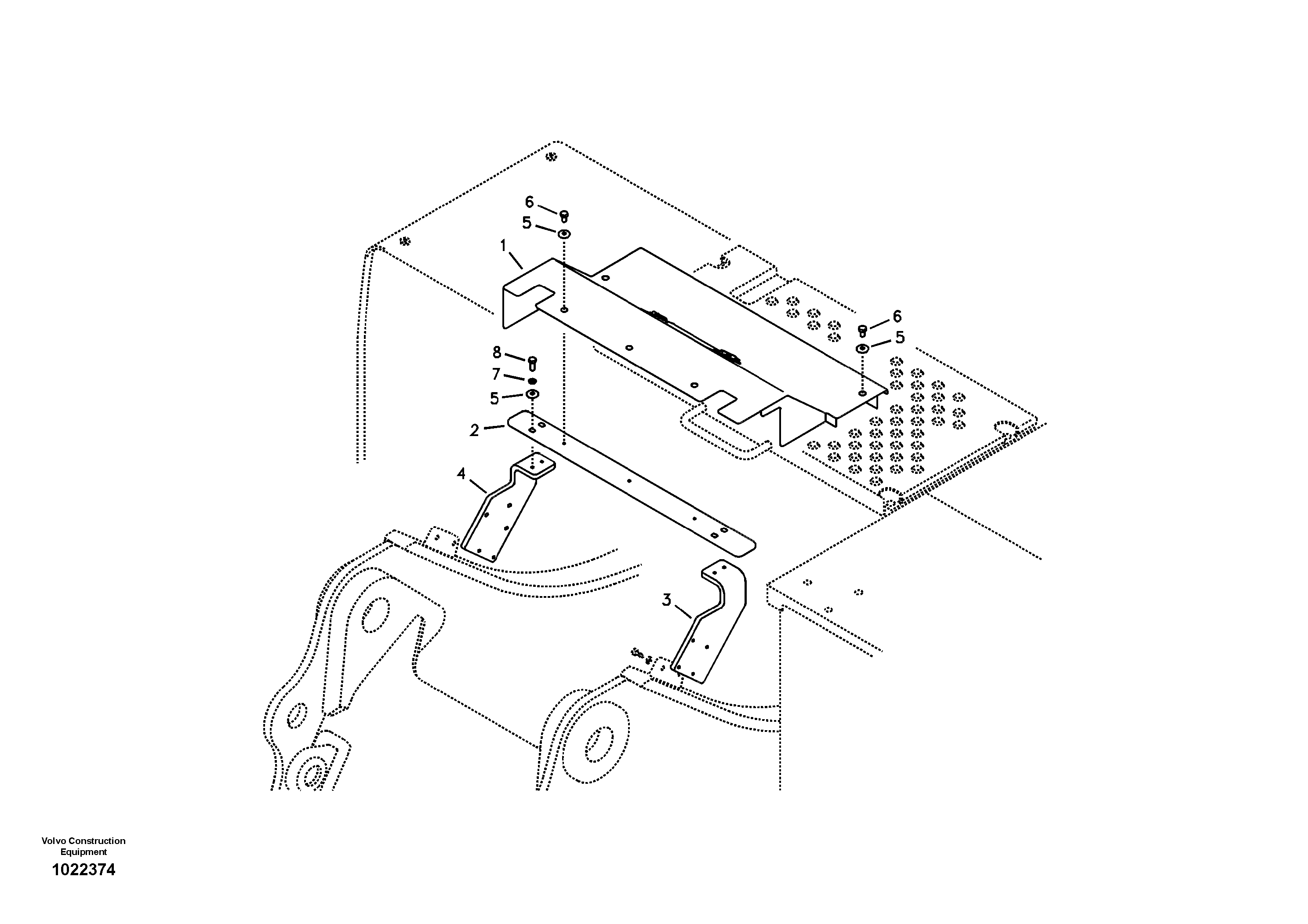 Rec.housing VOE14551883 VOLVO